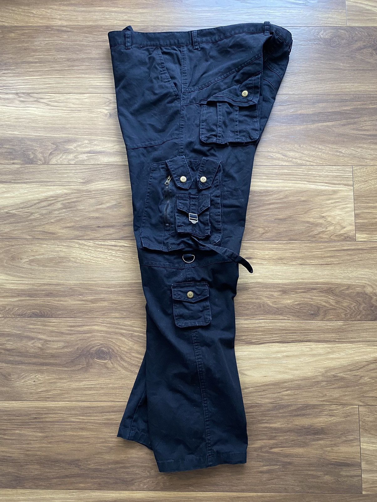 Japanese Brand Avant Garde Cargo Pants Japanese Style, Y2K,Denim pants Size US 42 / EU 58 - 2 Thumbnail