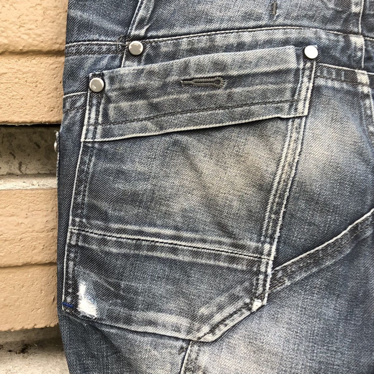G-Star Vintage G-Star General Tapered Extract Straight Cut Jeans Size US 33 - 14 Thumbnail