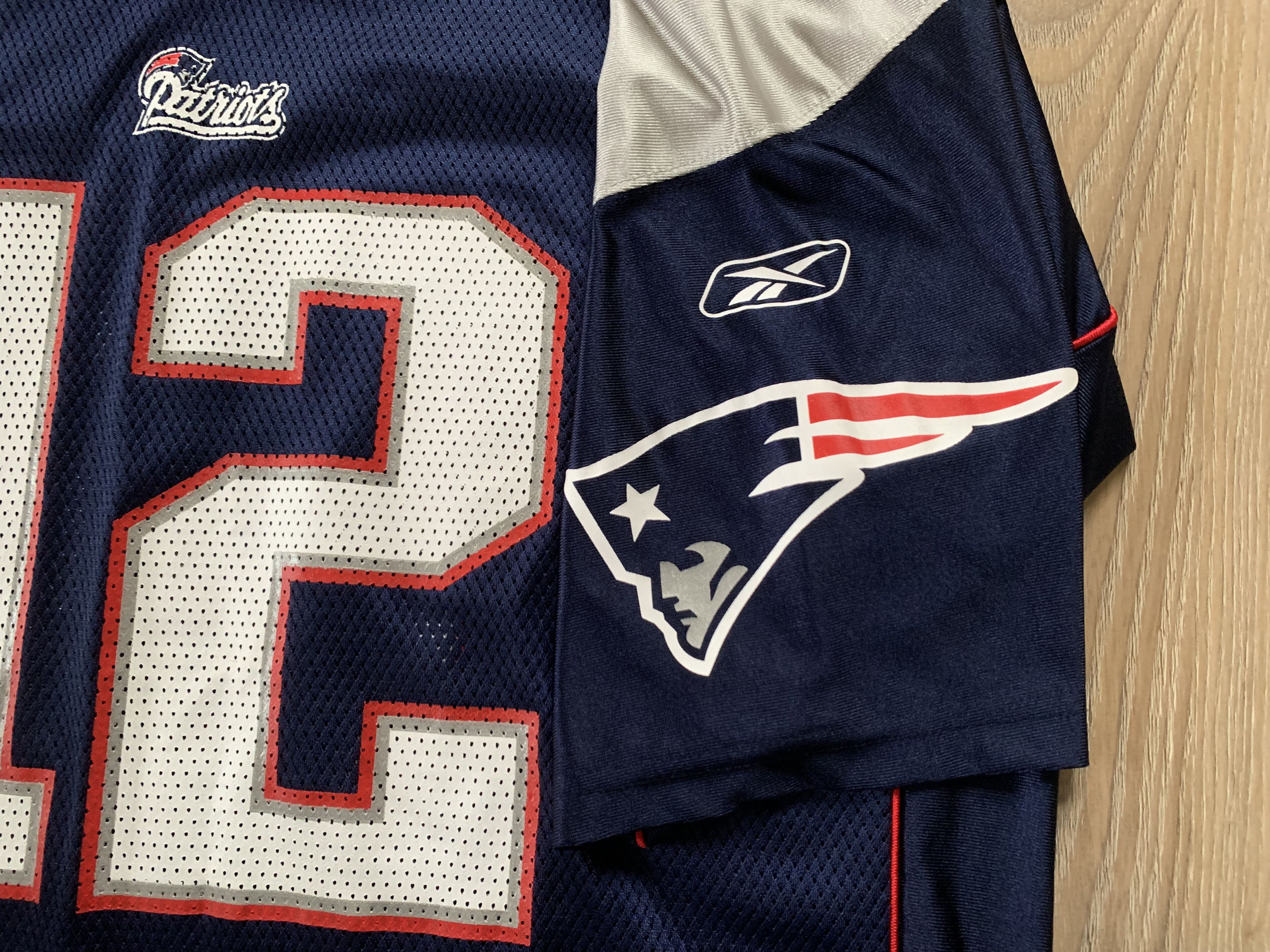 NFL × Reebok × Vintage Reebok NFL New England Patriots Tom Brady #12 Jersey Size US XL / EU 56 / 4 - 12 Thumbnail