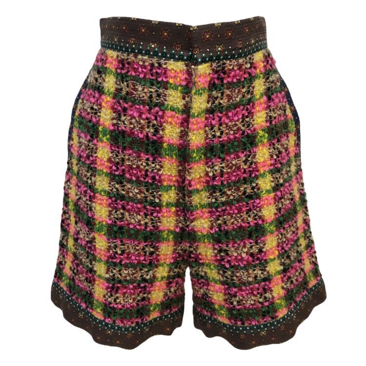Gucci Gucci Multi Tweed Shorts Size 38 Size 26" / US 2 / IT 38 - 1 Thumbnail