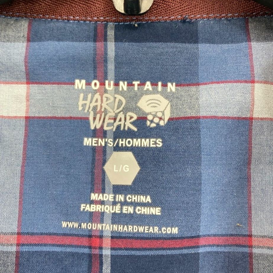 Mountain Hardwear Mountain Hardwear Button-Up Long Sleeve Shirt Mens L Blue Plaid Outdoor Camp Size US L / EU 52-54 / 3 - 4 Thumbnail