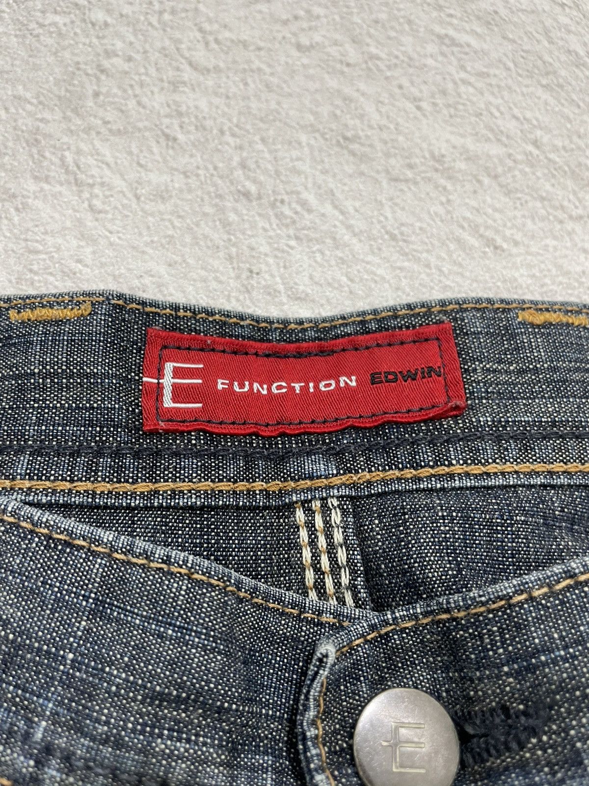 Le Grande Bleu (L.G.B.) 2000s Vintage Flared Jeans Edwin Denim Y2K Size US 30 / EU 46 - 6 Thumbnail