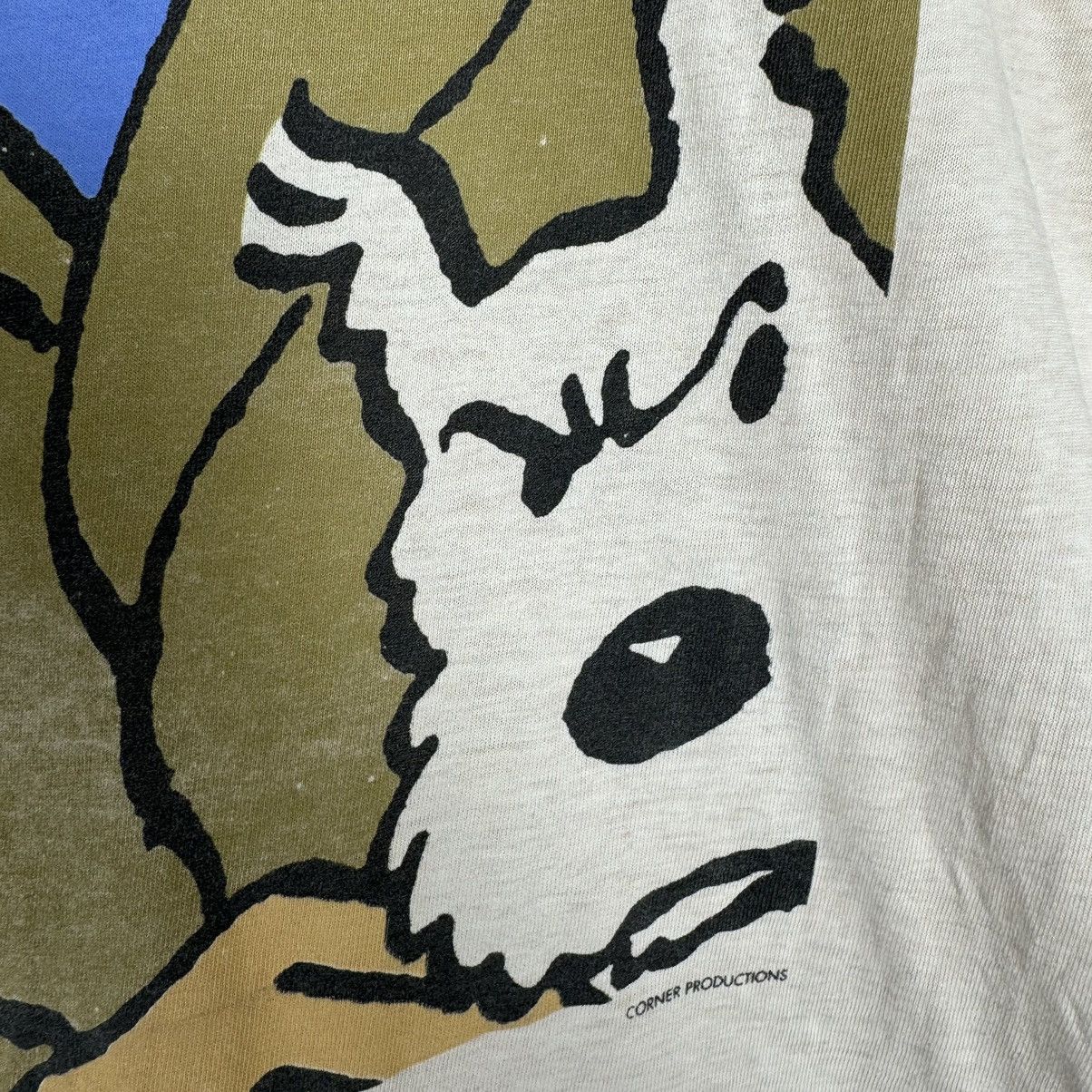Vintage Vintage 90s TinTin Rare Large Print Euro Licensed T Shirt Size US XXL / EU 58 / 5 - 4 Thumbnail