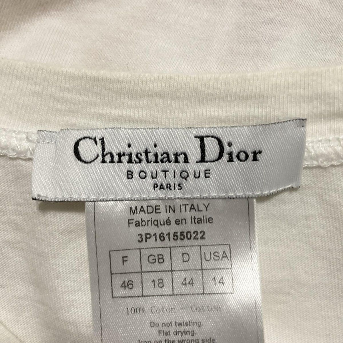 Dior Christian Dior Embellished Short Sleeve T-Shirt Size XL / US 12-14 / IT 48-50 - 3 Thumbnail