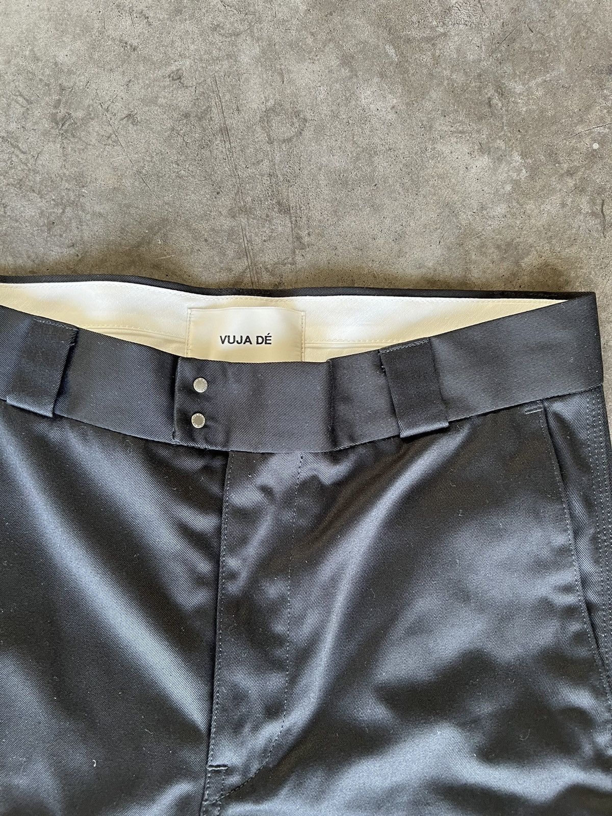 Vuja De VujaDe Adagio Leather Trousers Size US 31 - 3 Thumbnail
