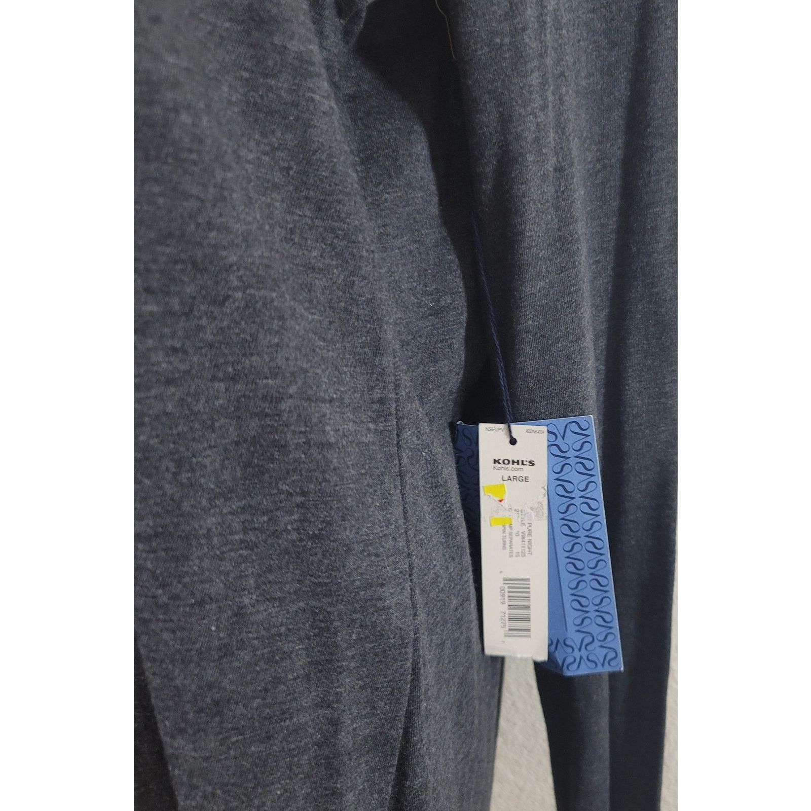 Other Simply Vera Charcoal Black Pure Night Top Large New With Tag Size L / US 10 / IT 46 - 6 Thumbnail