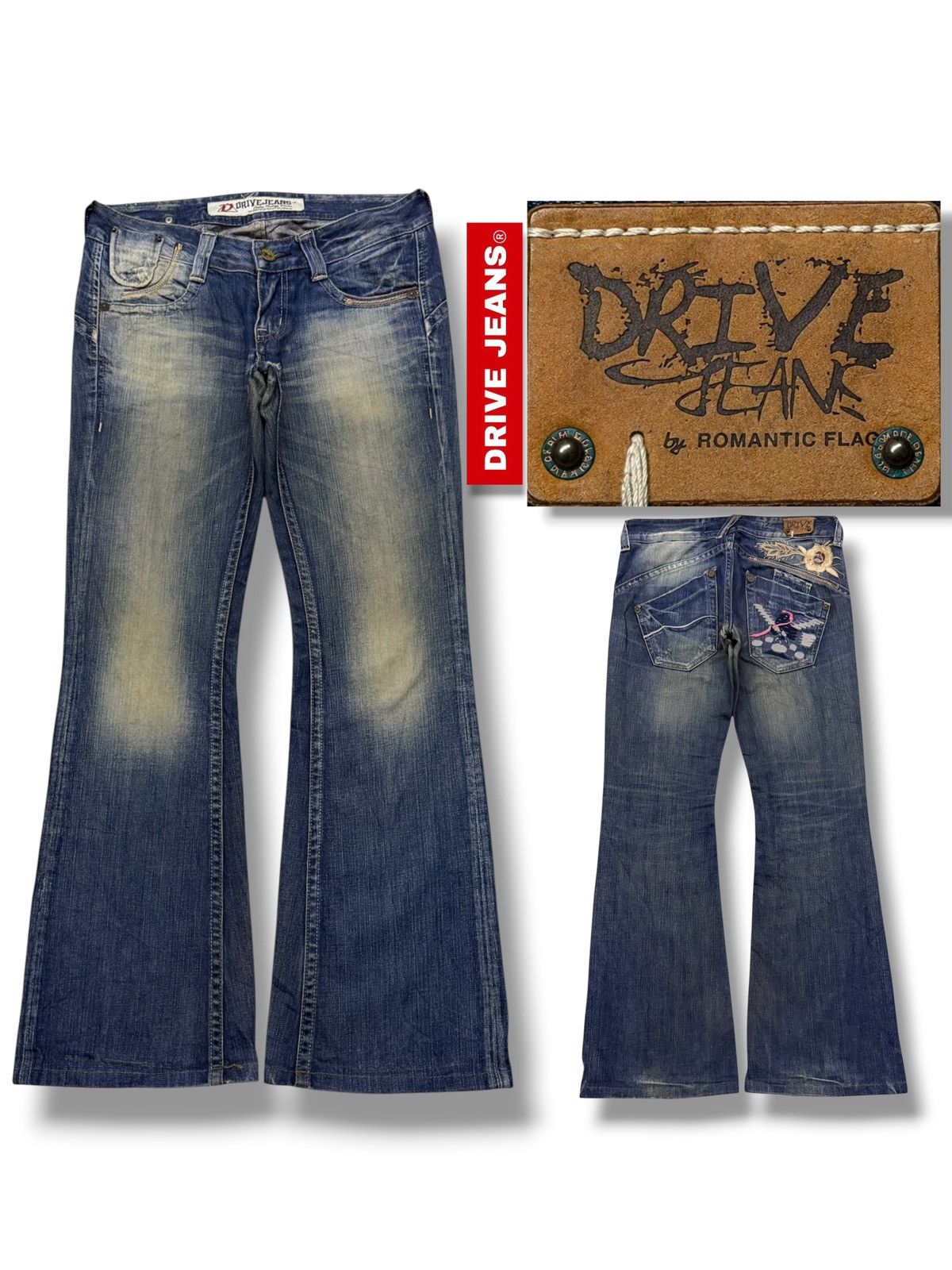 Japanese Brand Exotic Vintage Denim Drive Falcon 7.0 Limited Edition | W31 Size 31" - 1 Thumbnail