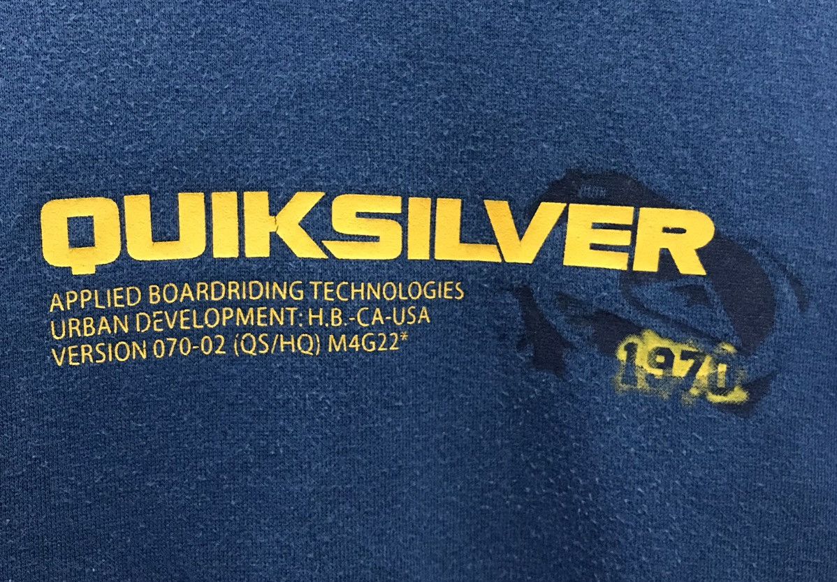 Japanese Brand × Quiksilver × Vintage Vintage Quiksilver 1970 Made In Japan Sweatshirt Size US L / EU 52-54 / 3 - 3 Thumbnail