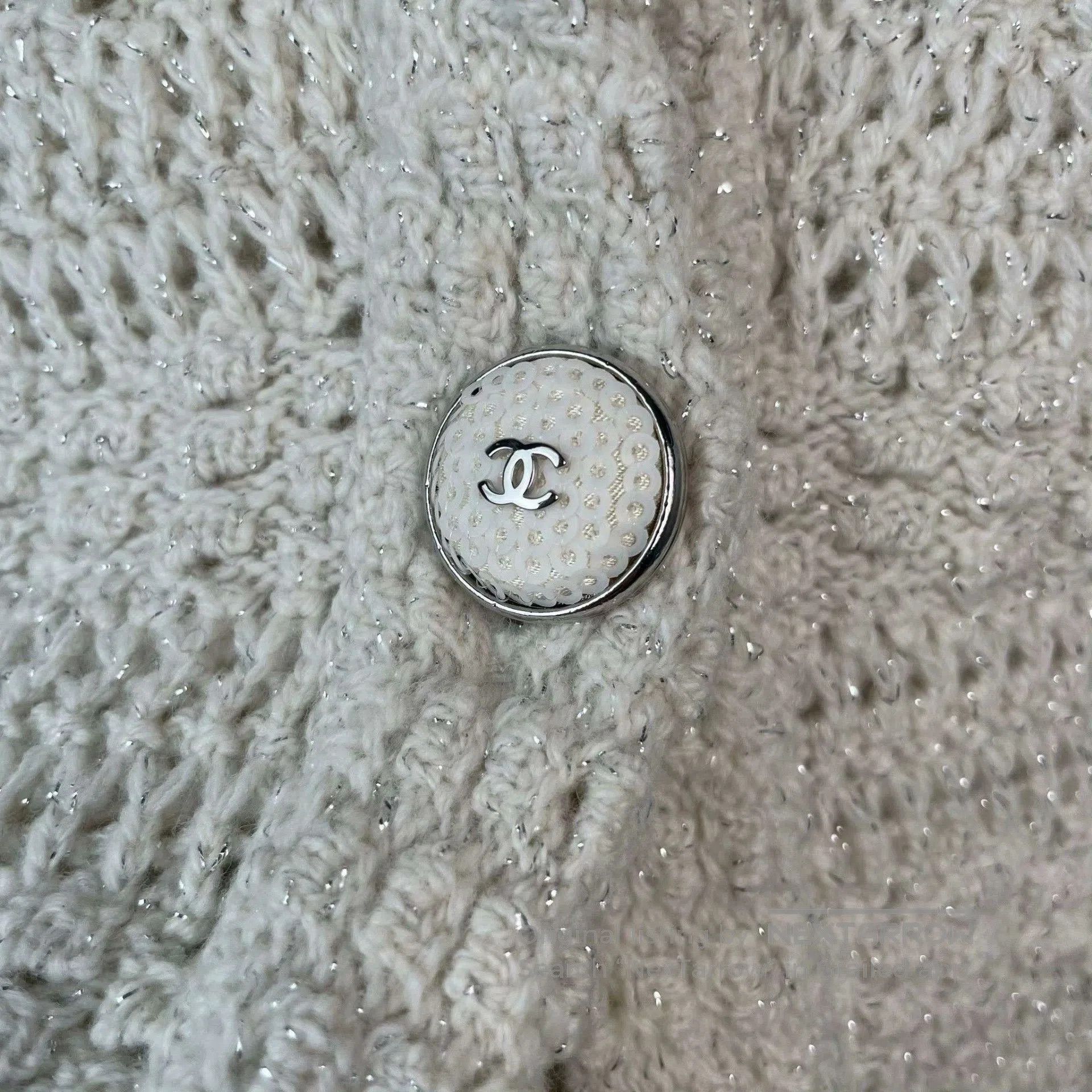 Chanel Chanel Silver Thread Knit Four. Size S / US 4 / IT 40 - 7 Thumbnail