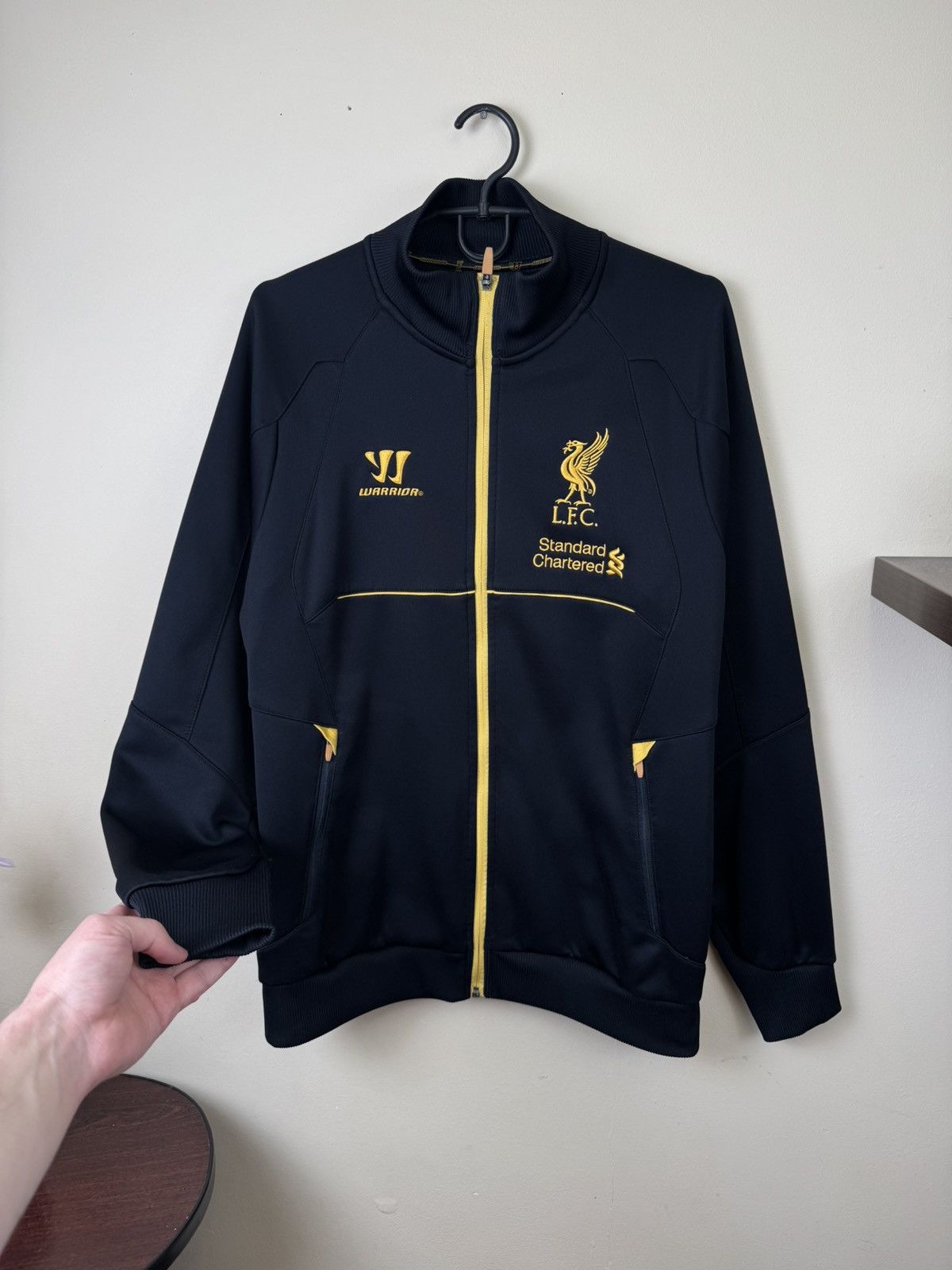 Warrior Liverpool FC Warrior 2013 2014 Track Jacket M Black Soccer Size US M / EU 48-50 / 2 - 8 Thumbnail