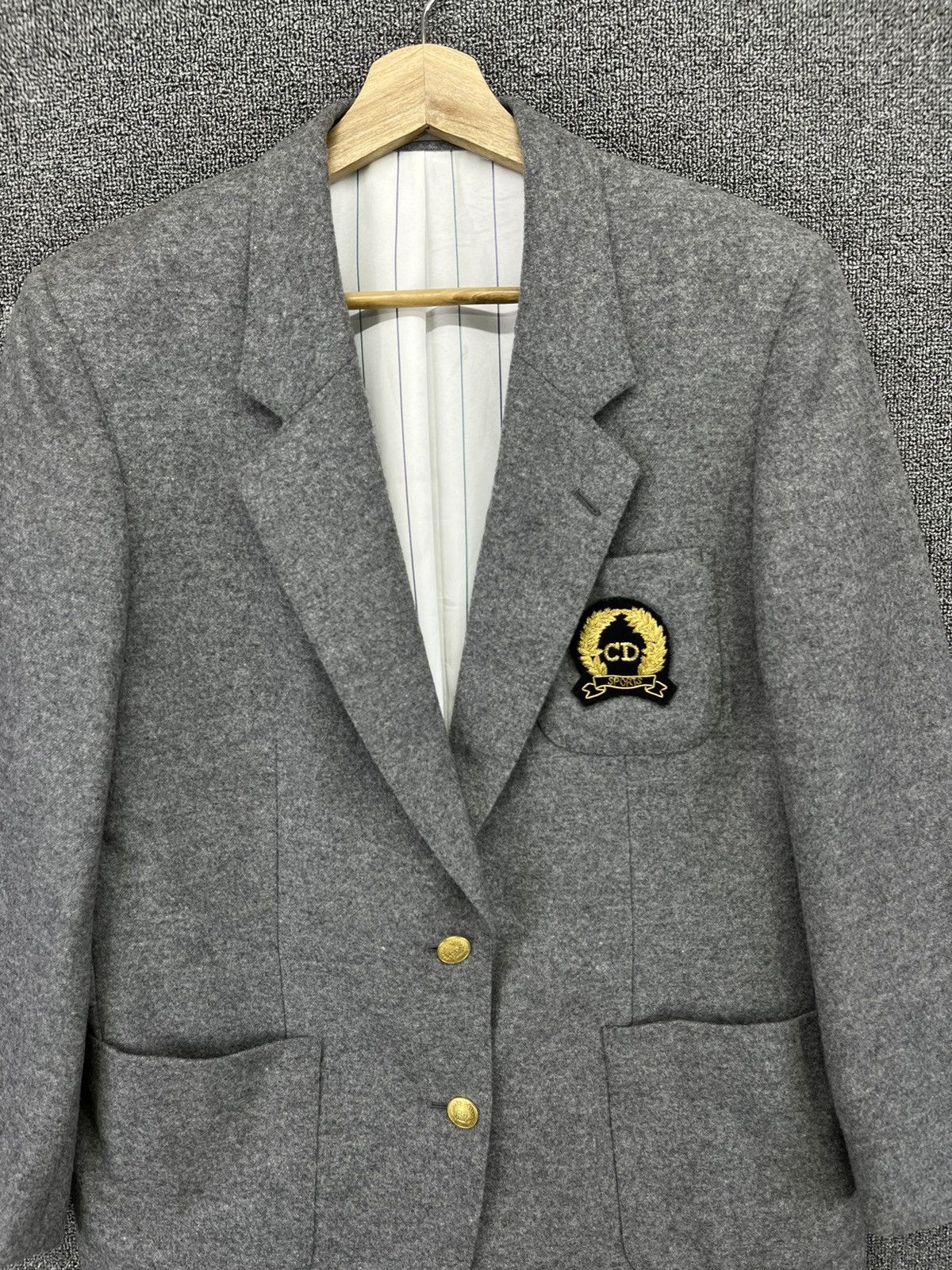 Christian Dior Monsieur Vintage Christian Dior Monsieur Wool Blazer Coat Jacket Size US L / EU 52-54 / 3 - 5 Thumbnail