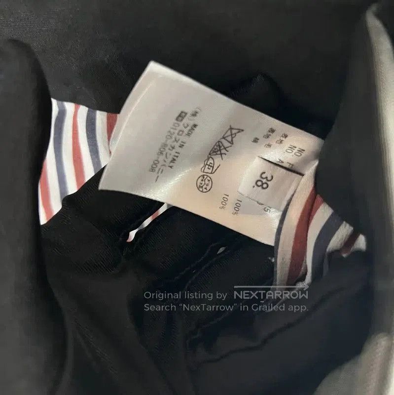 Thom Browne Thom Browne Gray Cotton Women's Trench Coat . Size M / US 6-8 / IT 42-44 - 5 Thumbnail