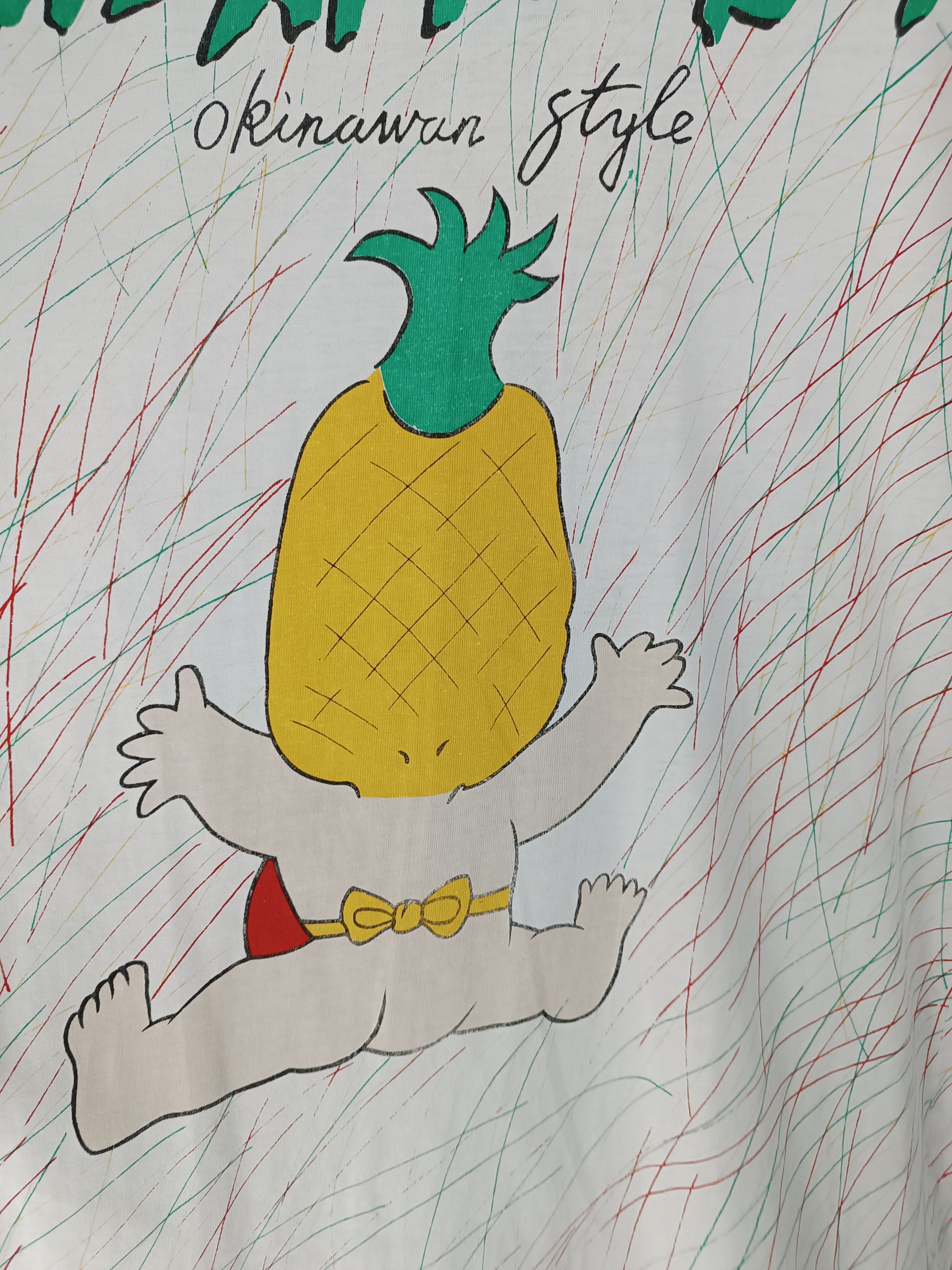 Anime VINTAGE 90'S PINNEAPPLE BOY AOP OKINAWA JAPAN TEE VERY RARE Size US M / EU 48-50 / 2 - 19 Thumbnail