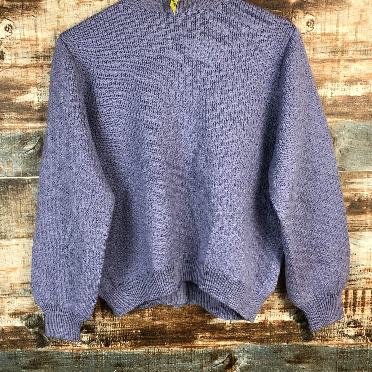Homespun Knitwear DL Japanese Brand Purple Cardigan Knitwear #C603 Size M / US 6-8 / IT 42-44 - 12 Thumbnail