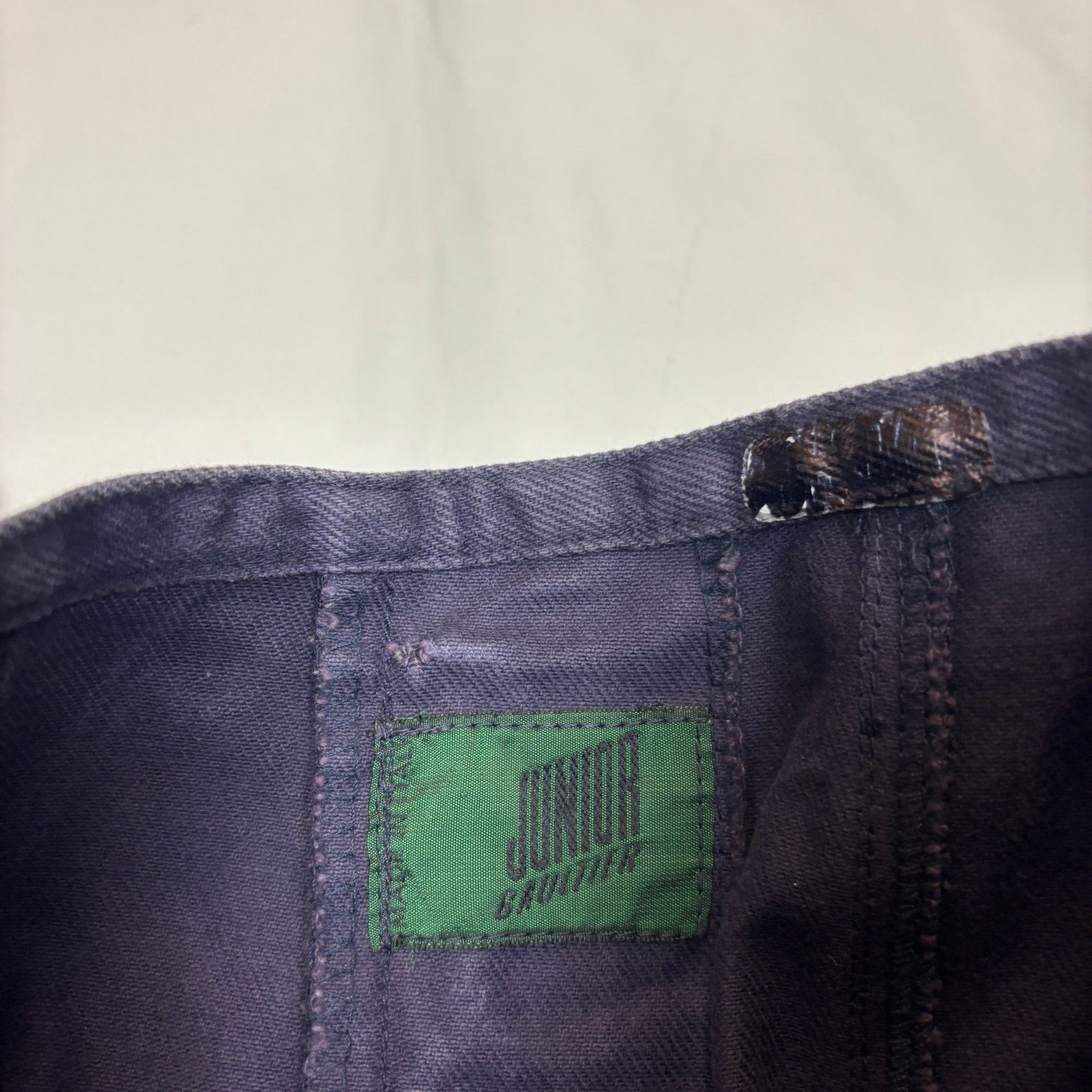 Jean Paul Gaultier Vintage Junior Jean Paul Gaultier Denim Vest Skirt Set Size 28" / US 6 / IT 42 - 4 Thumbnail