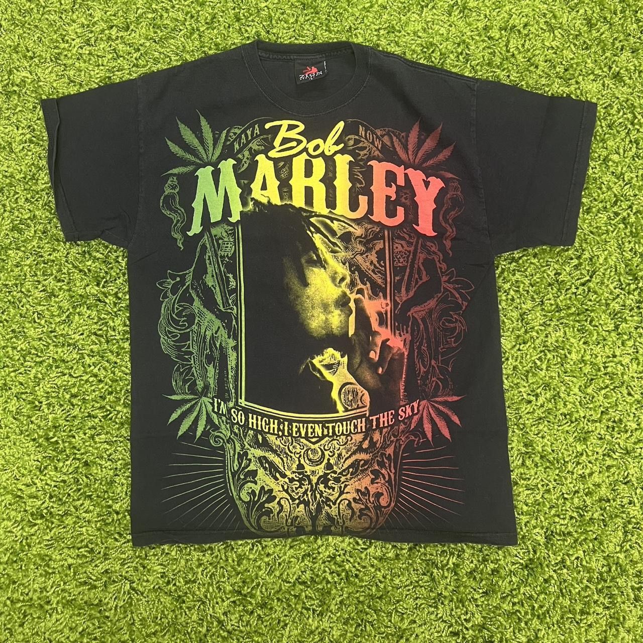 Band Tees × Zion Rootswear Bob Marley T-shirt Size US L / EU 52-54 / 3 - 1 Thumbnail