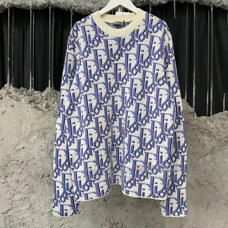 Dior Dior Colorblocked Long Sleeve Sweater for Men . Size US S / EU 44-46 / 1 - 1 Thumbnail
