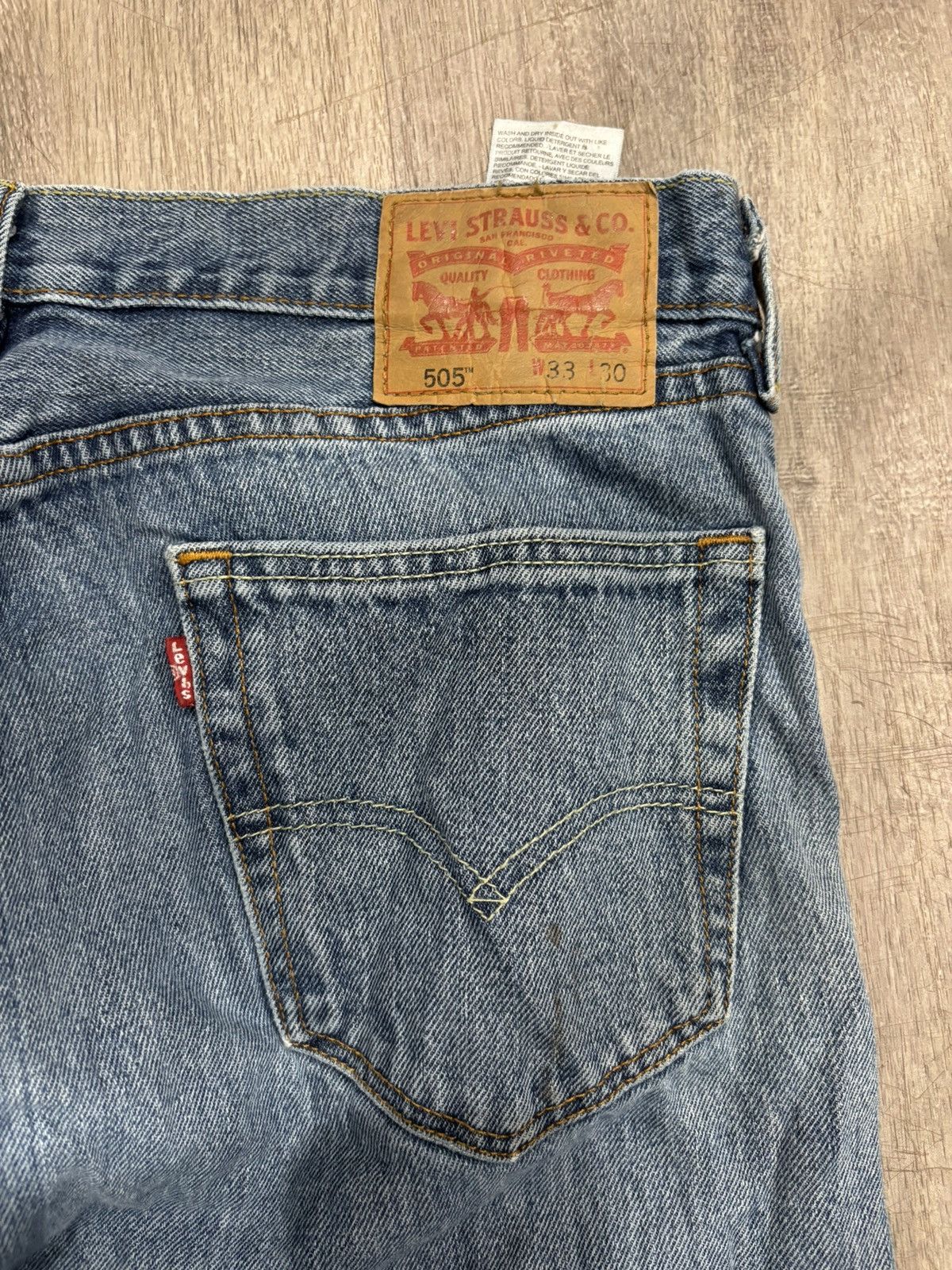 Levi's Vintage Clothing Levi’s 505 Denim Jeans Size US 33 - 4 Thumbnail