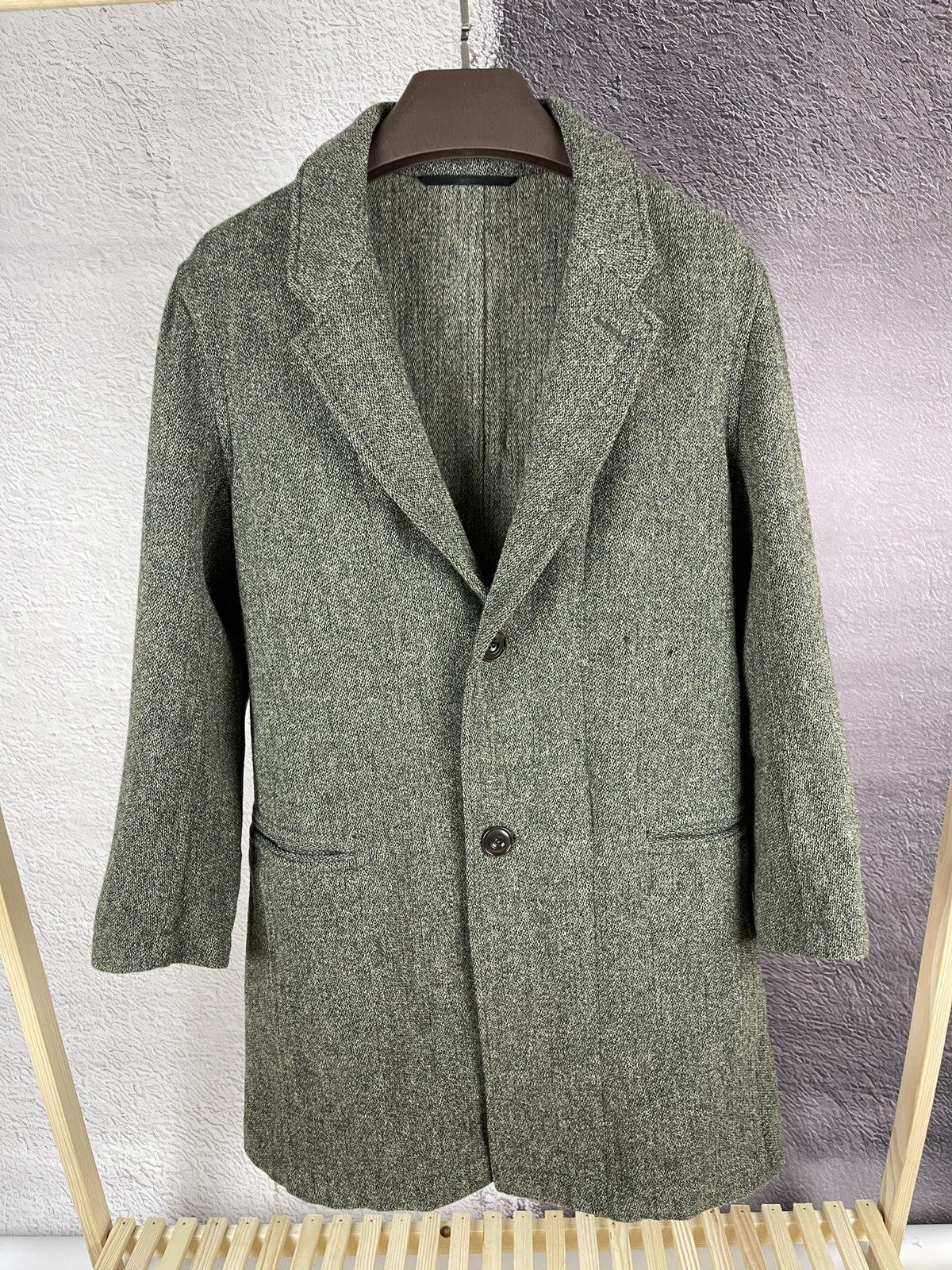 Christophe Lemaire Lemaire grey wool suit coat 2 button size 46 Size US S / EU 44-46 / 1 - 2 Thumbnail