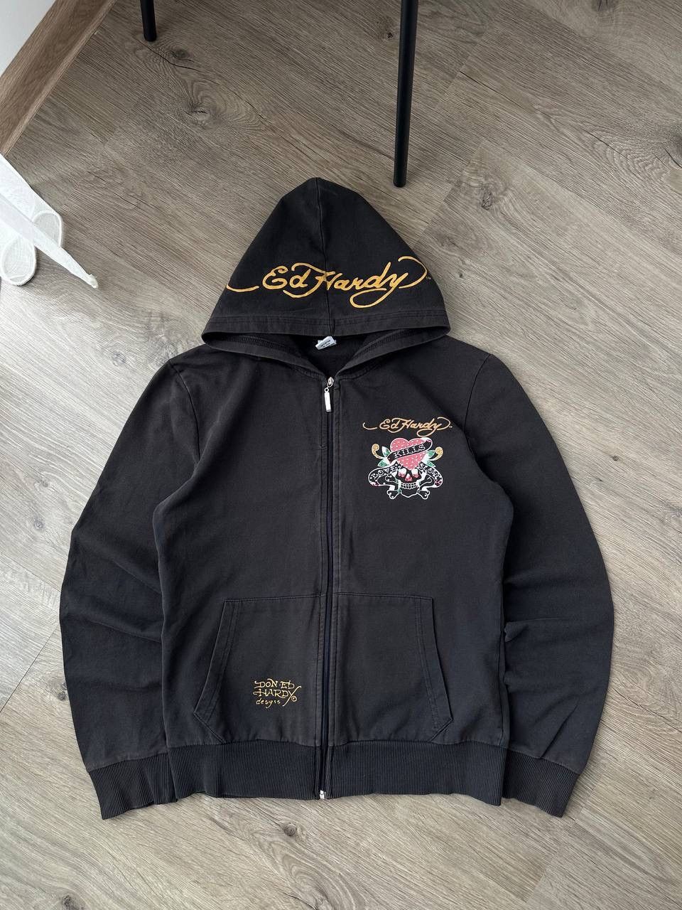 Ed Hardy Vintage Ed Hardy Christian Audigier W’S Hoodie Size S / US 4 / IT 40 - 7 Thumbnail