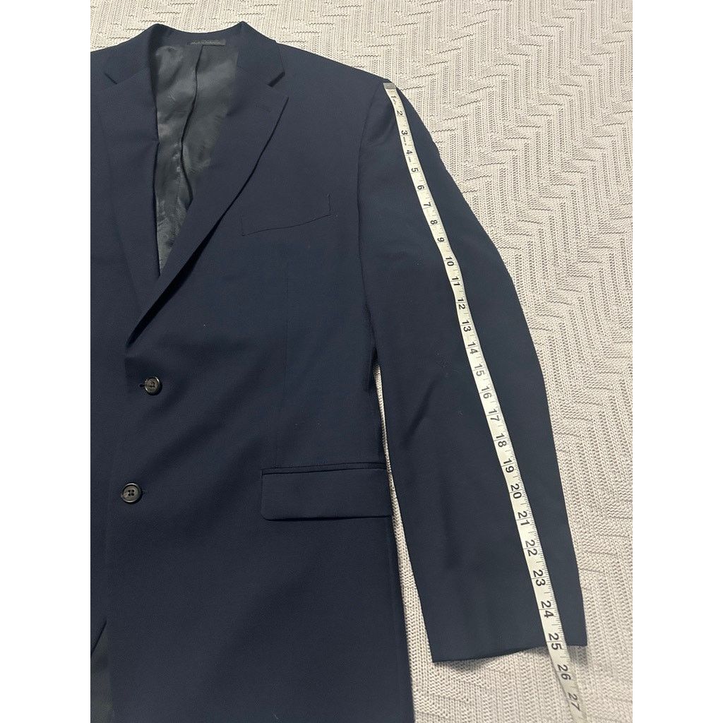 Lauren Ralph Lauren Lauren Ralph Lauren navy two button wool blazer size 46L Size 46L - 8 Thumbnail