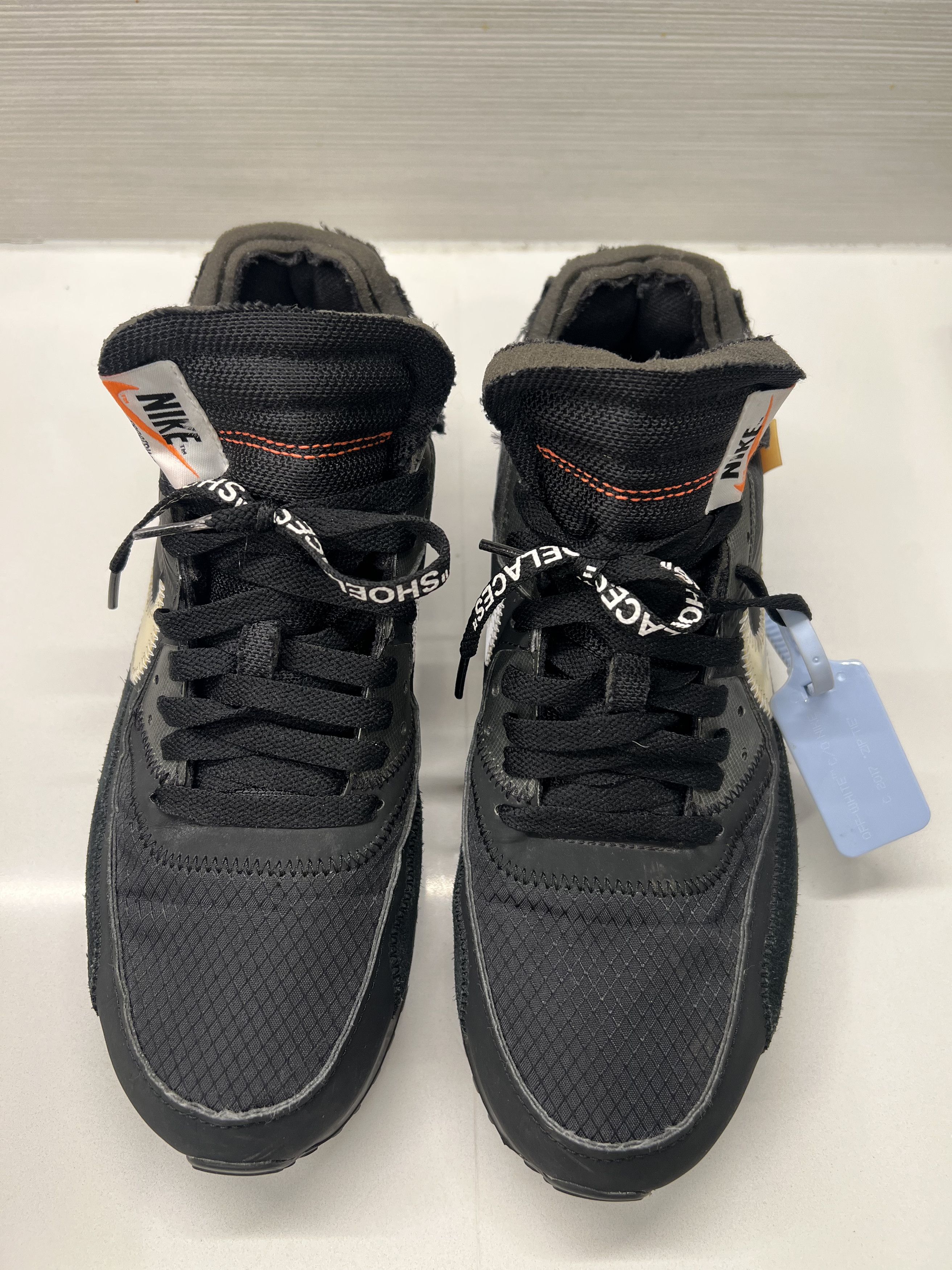 Nike × Off-White Nike Air Max 90 Off-White Black 8 Size US 8 / EU 41 - 5 Thumbnail