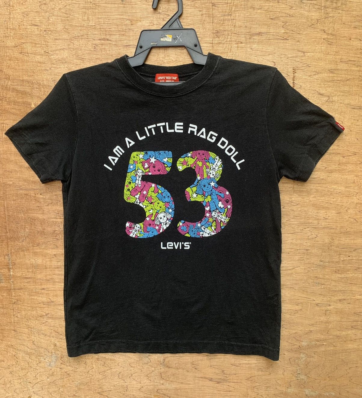Levi's Levis Red Tab 53 I Am A Little Rag Doll T Shirt Size M / US 6-8 / IT 42-44 - 2 Thumbnail