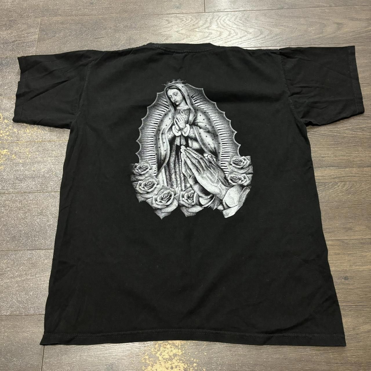 Designer Vintage Virgin Mary t shirt 00s M Size US M / EU 48-50 / 2 - 4 Thumbnail