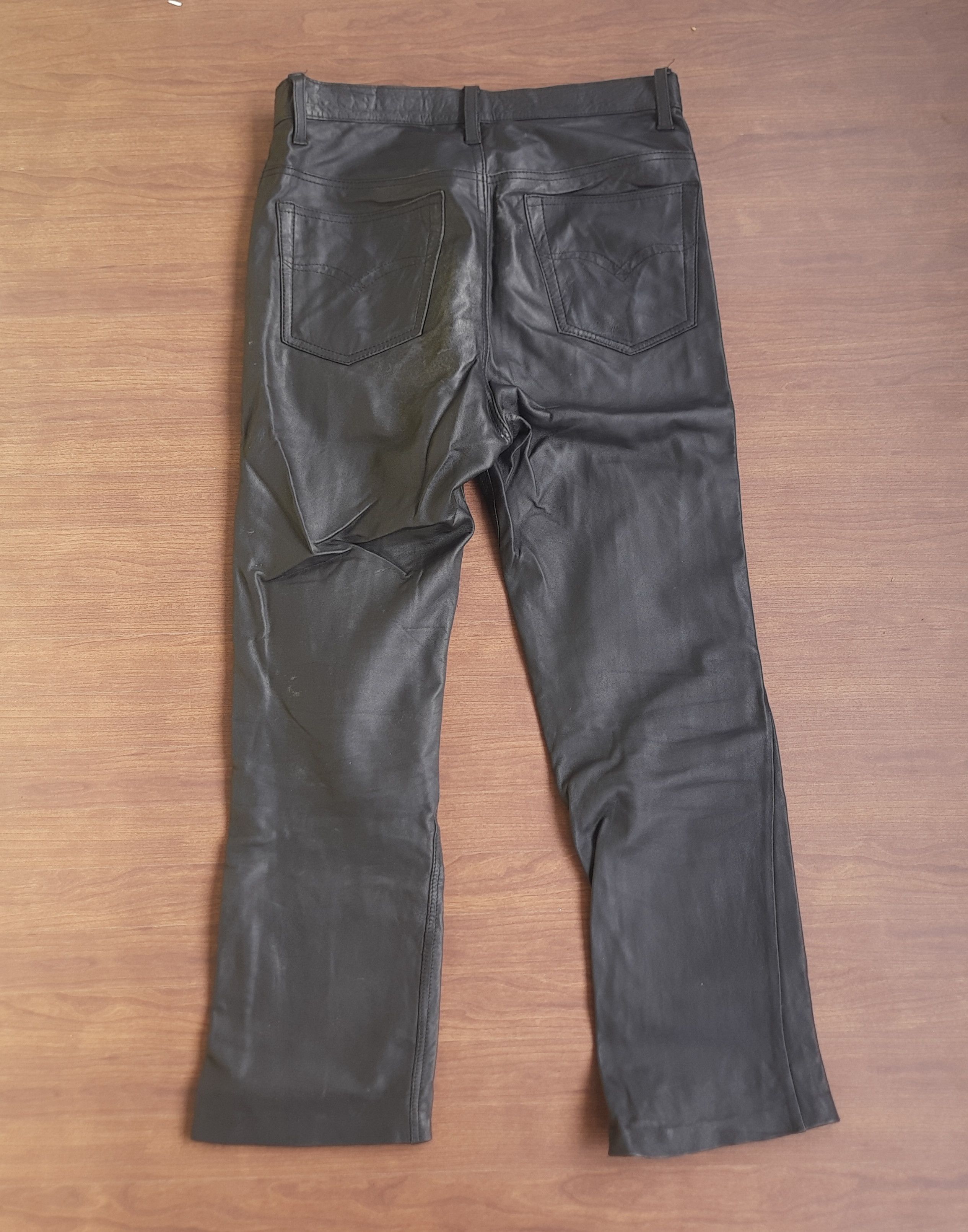 パンツ 90s beauty:beast Leather Pants beauty:beast Early 90s Limited Edition Cowhide Leather
