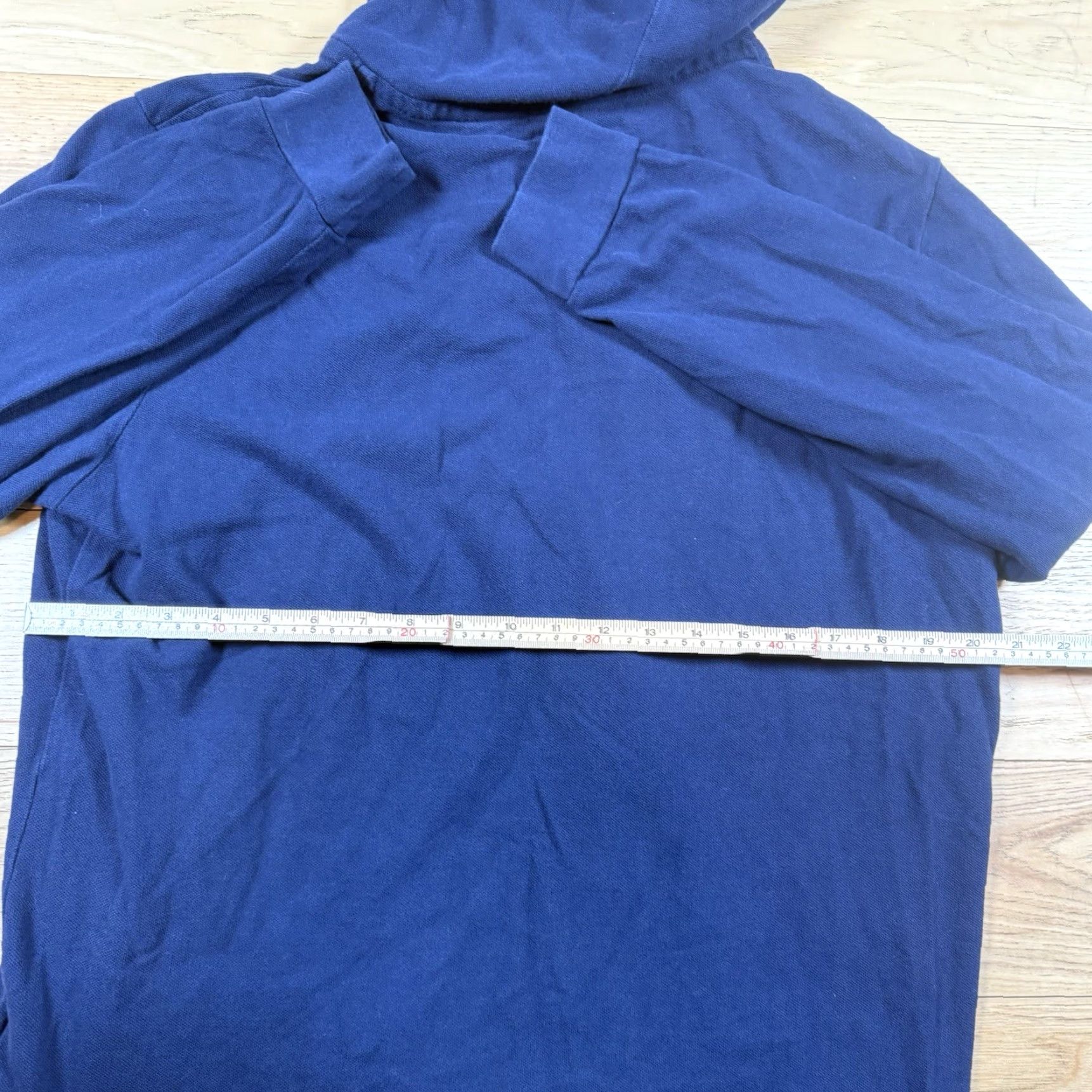 Ralph Lauren Ralph Lauren Polo Hooded Shirt Mens L Blue Long Sleeve Pullover Sweatshirt with Crest Pony Crest Metal Theme Size US L / EU 52-54 / 3 - 7 Thumbnail