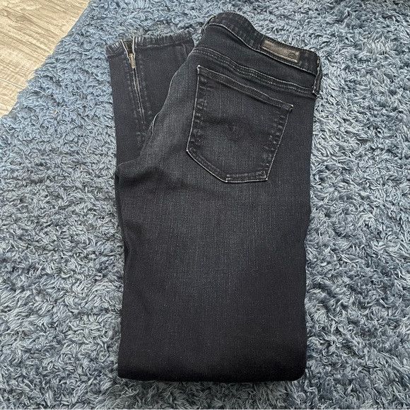 AG Adriano Goldschmied AG Adriano Goldschmied jeans size 27r zipper ankle Moto Size 27" / US 4 / IT 40 - 4 Thumbnail