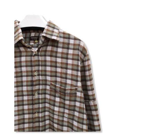 Aberdeen District Tartan Plaid Long Sleeve Button Shirt