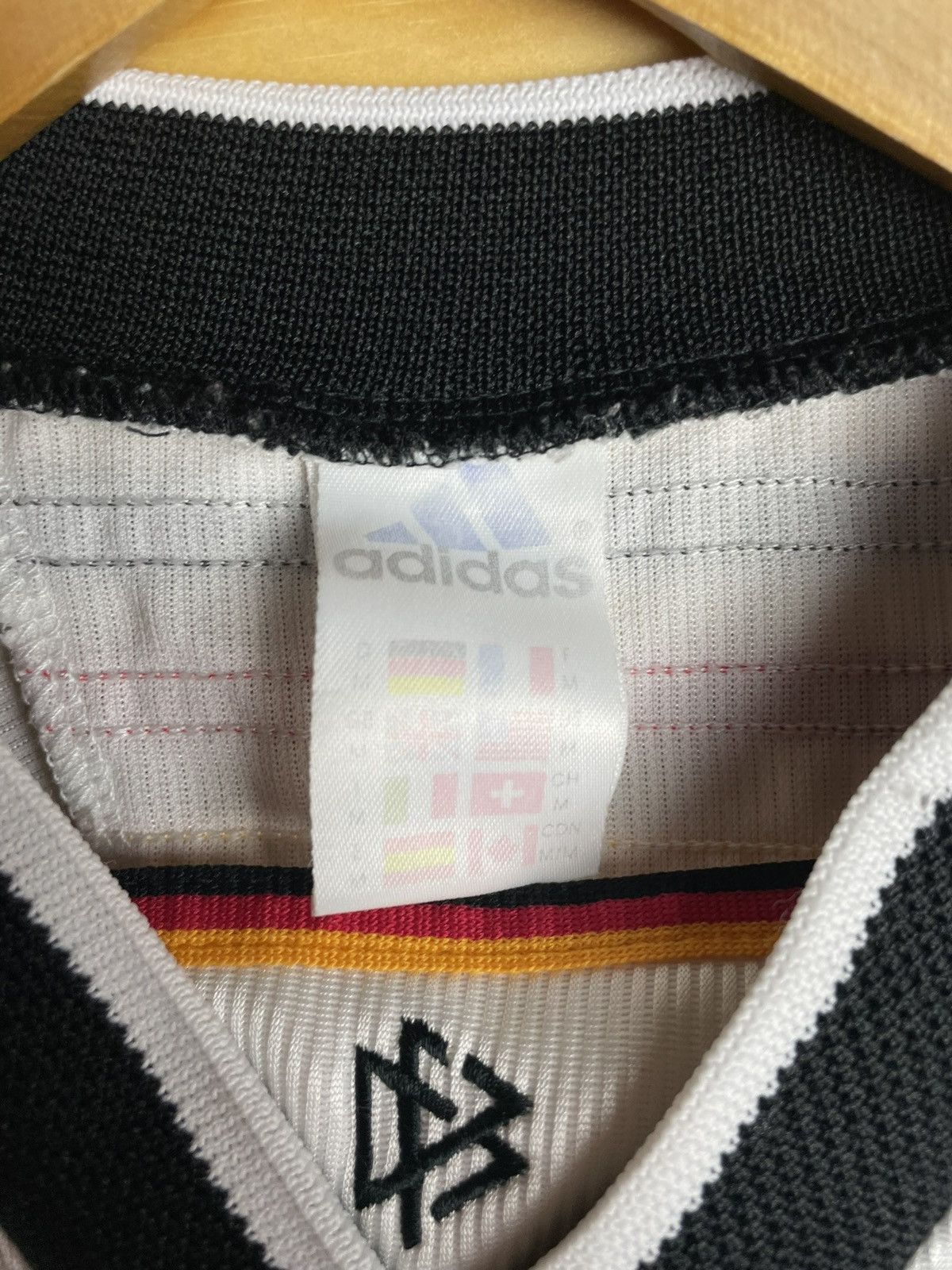 Adidas × Vintage Germany 1998/1999 Home National Team Soccer Jersey Football Size US M / EU 48-50 / 2 - 7 Thumbnail