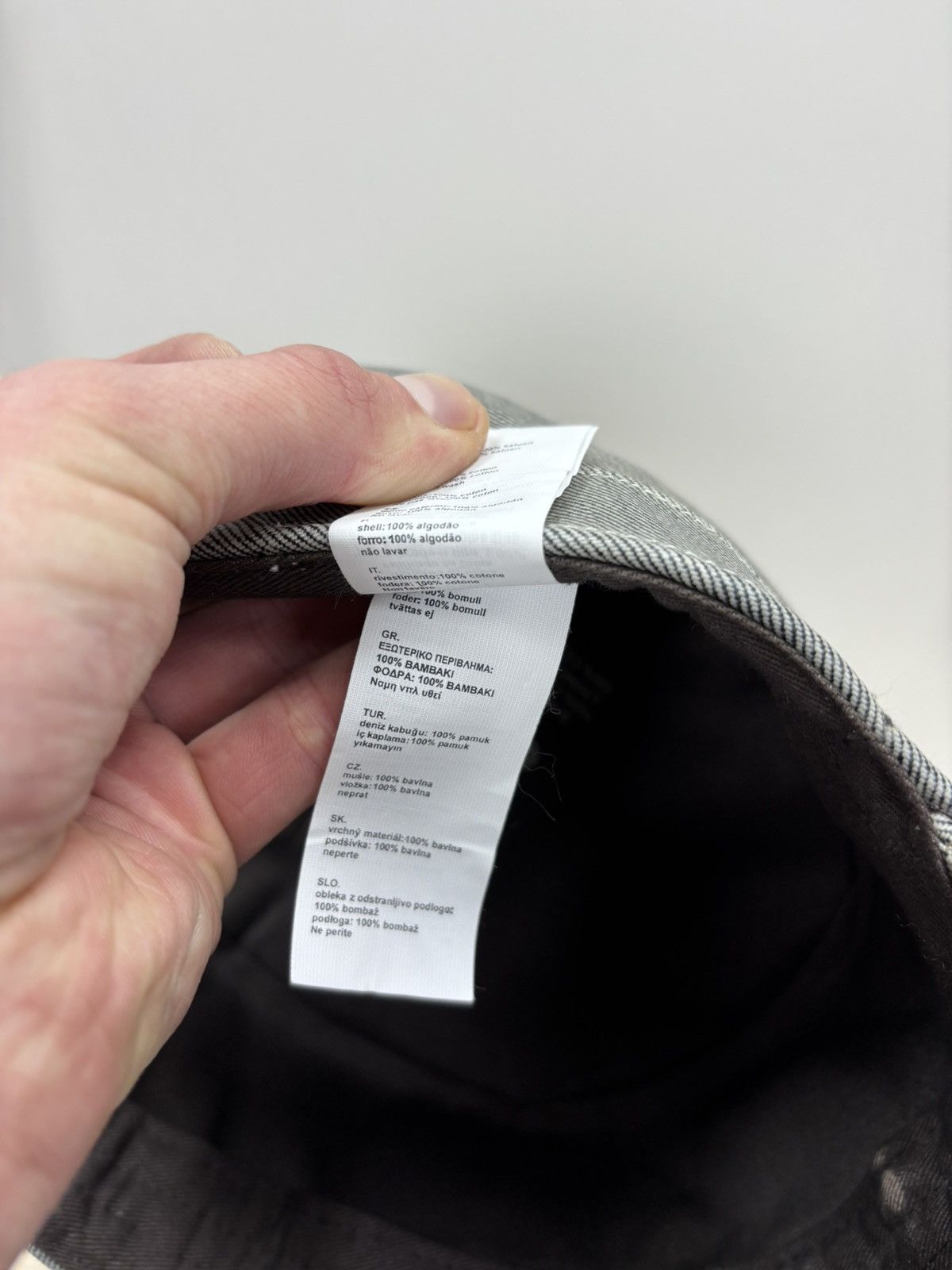 G-Star Mens denim Y2k cap G Star Raw Color Gray Size ONE SIZE - 11 Thumbnail