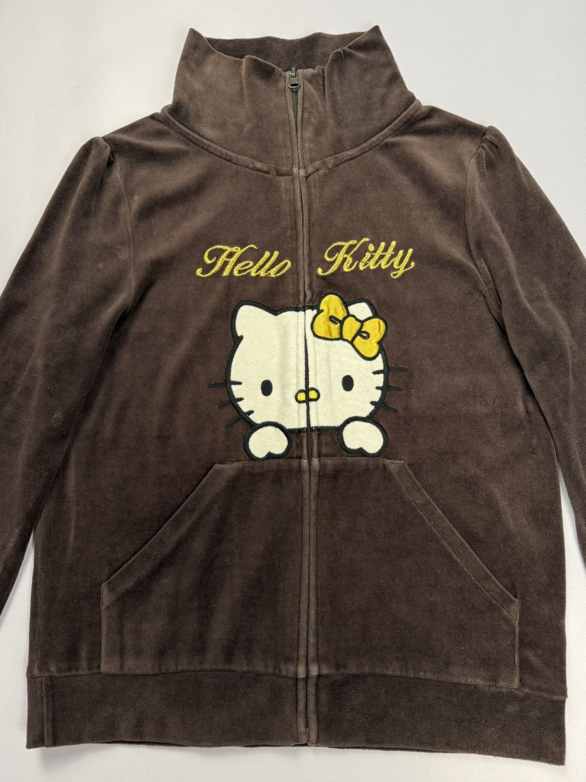 Cartoon Network Hello Kitty Brown Zip Up Size US M / EU 48-50 / 2 - 2 Thumbnail