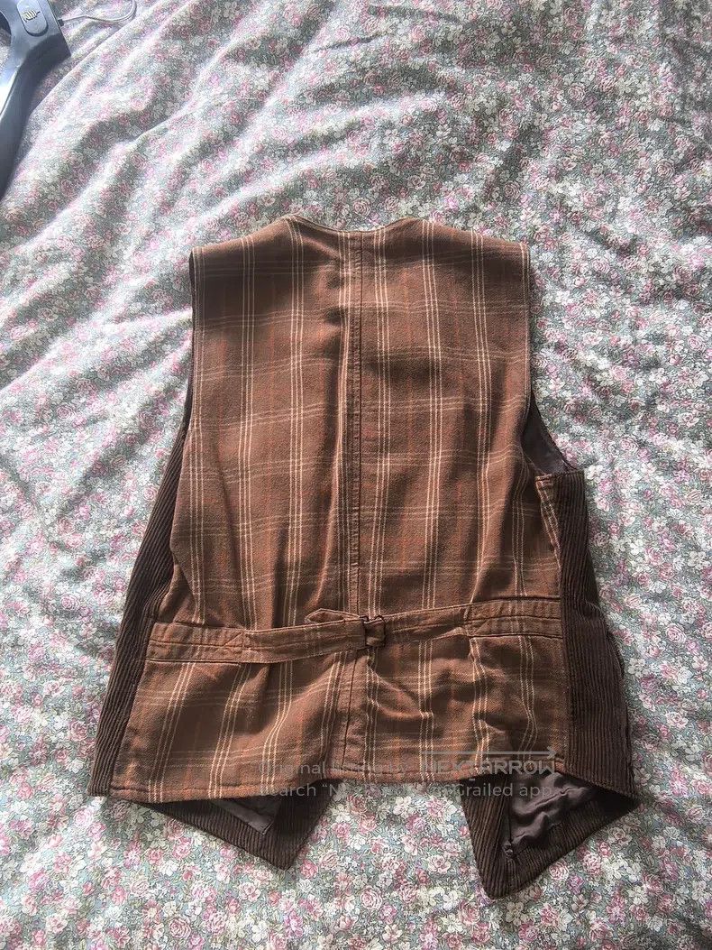 RRL Ralph Lauren Brown Vest