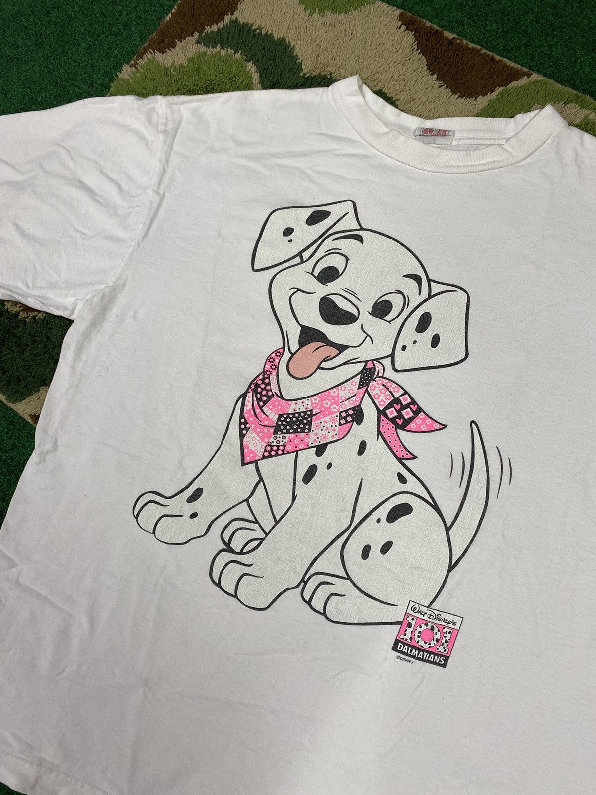 Disney × Vintage Vintage 90’s 101 Dalmatians T-Shirt Disney Movie Shirt XL Size US XL / EU 56 / 4 - 2 Thumbnail