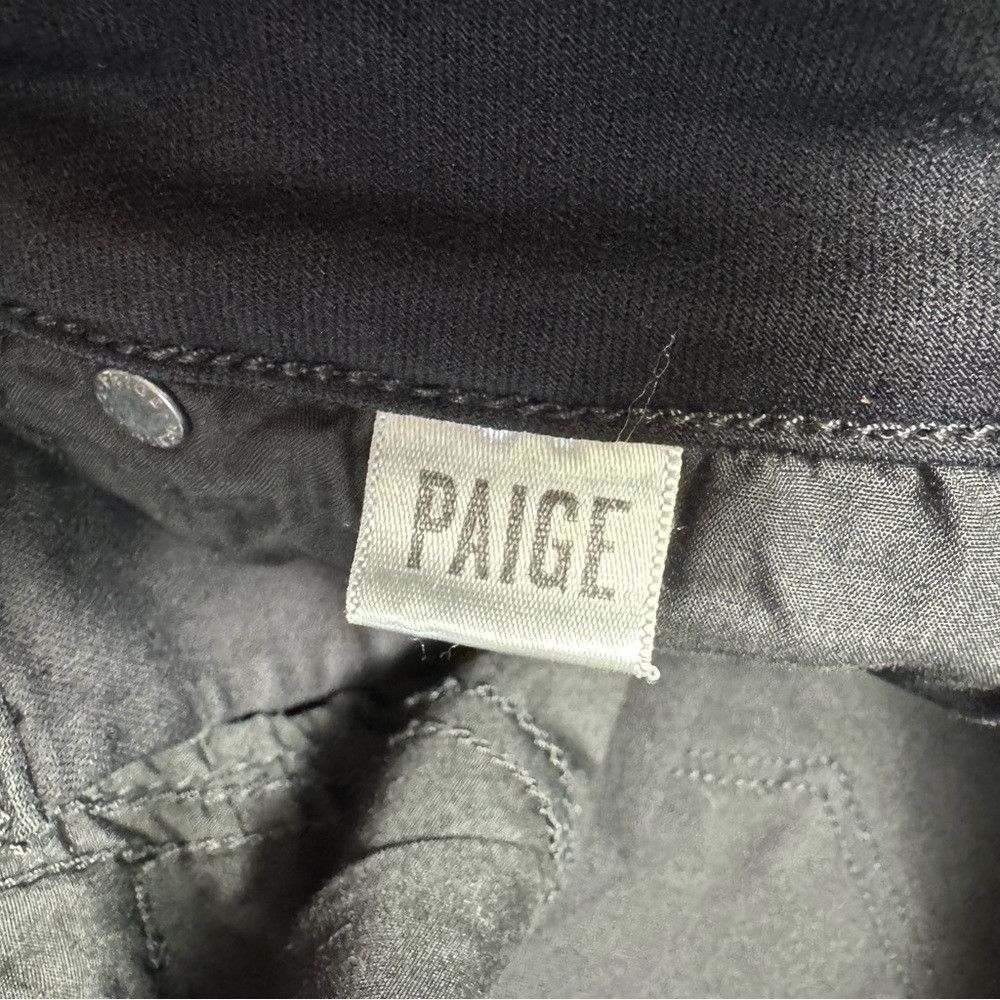 Paige Paige Verdugo Crop Jeans In Black Overdye Size 26 Size 26" / US 2 / IT 38 - 8 Thumbnail