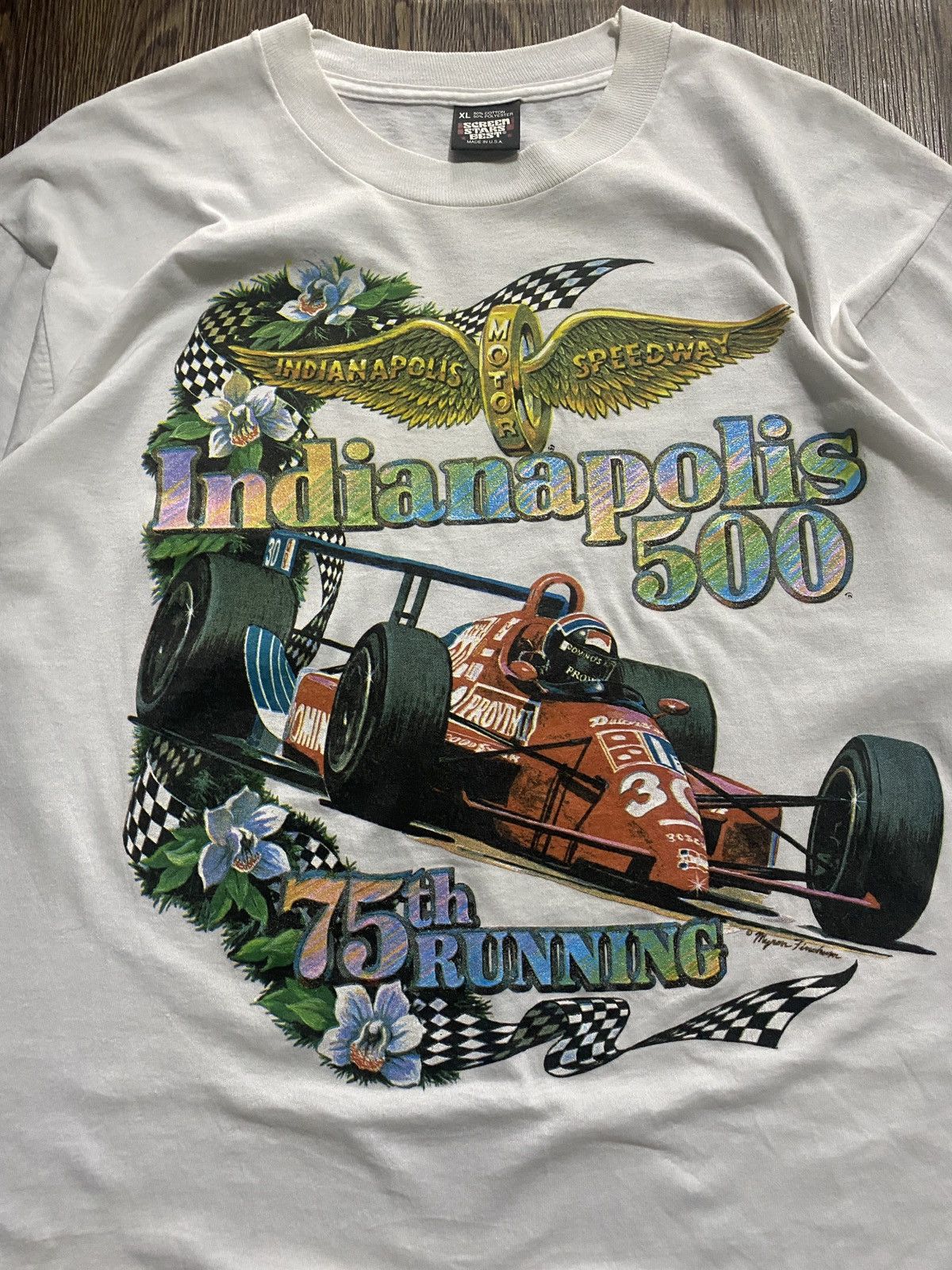 Vintage Indianapolis motor speedway vintage 90’s Size US XL / EU 56 / 4 - 2 Thumbnail