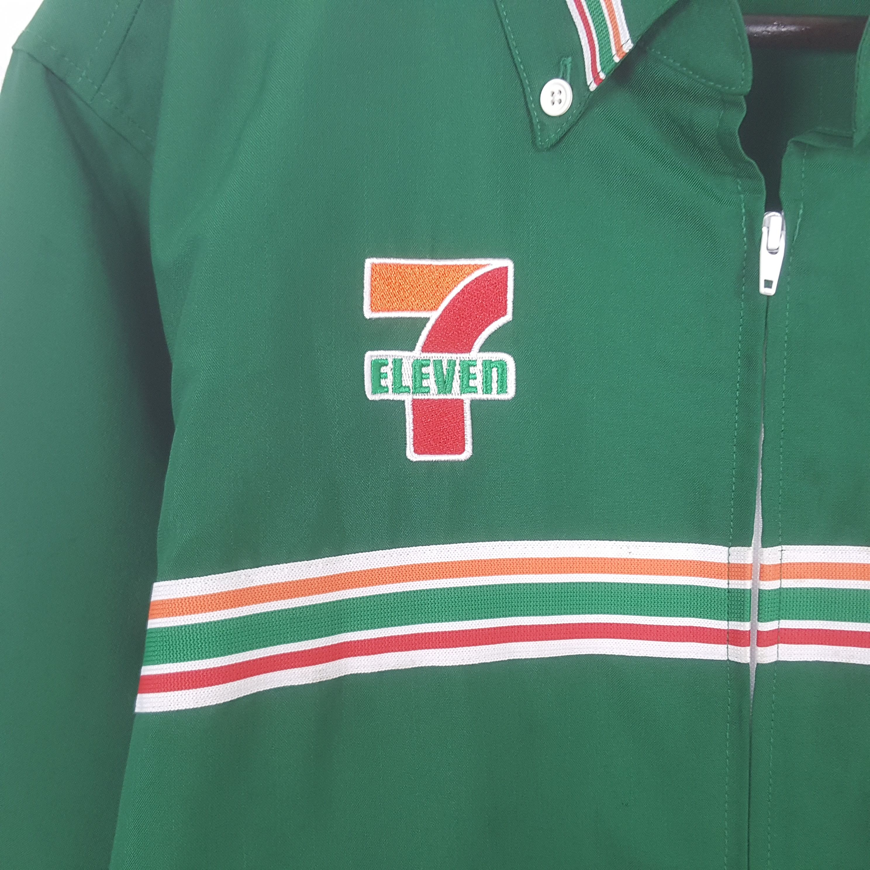 Japanese Brand Vintage 7 Eleven Embroidery Logo Worker Japan Jacket Size US L / EU 52-54 / 3 - 4 Thumbnail