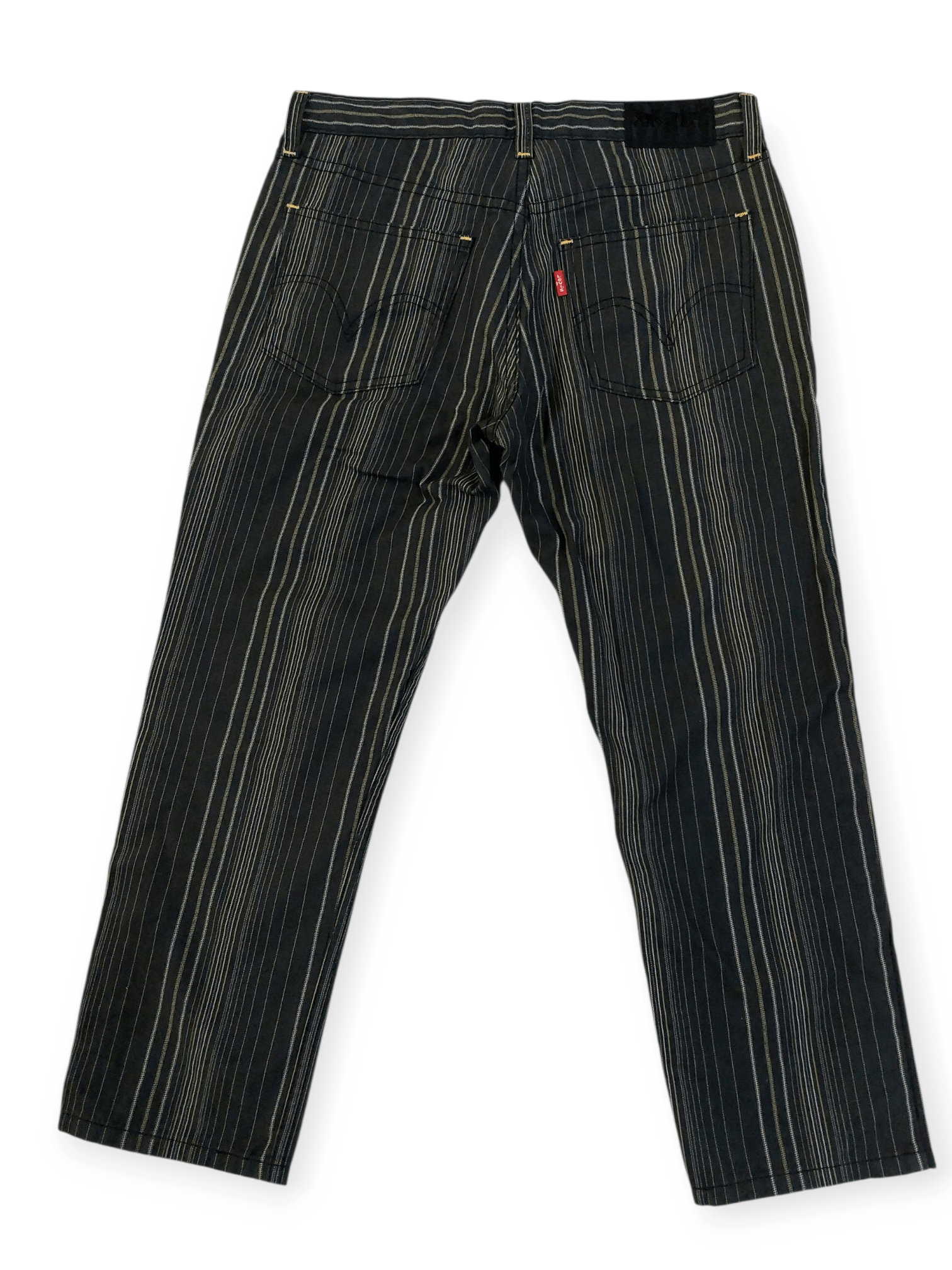 Levi's Levi's Premium Red Tag Line Stripes Sashiko Style Pants Size US 29 - 5 Thumbnail