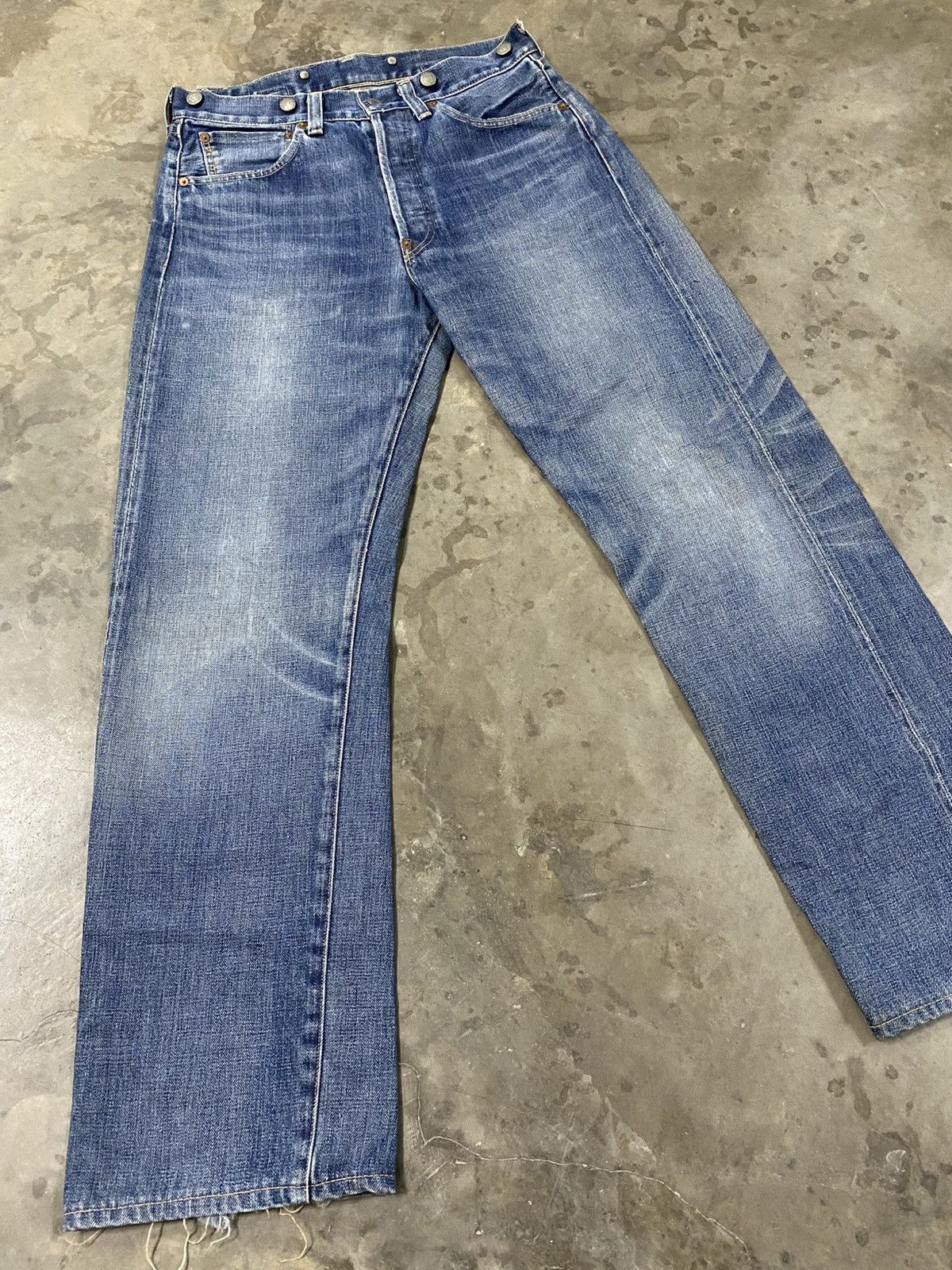 Levi's × Levi's Vintage Clothing × Vintage Vintage Levis 501XX Selvedge Buckle Back @226imn Size US 31 - 9 Thumbnail