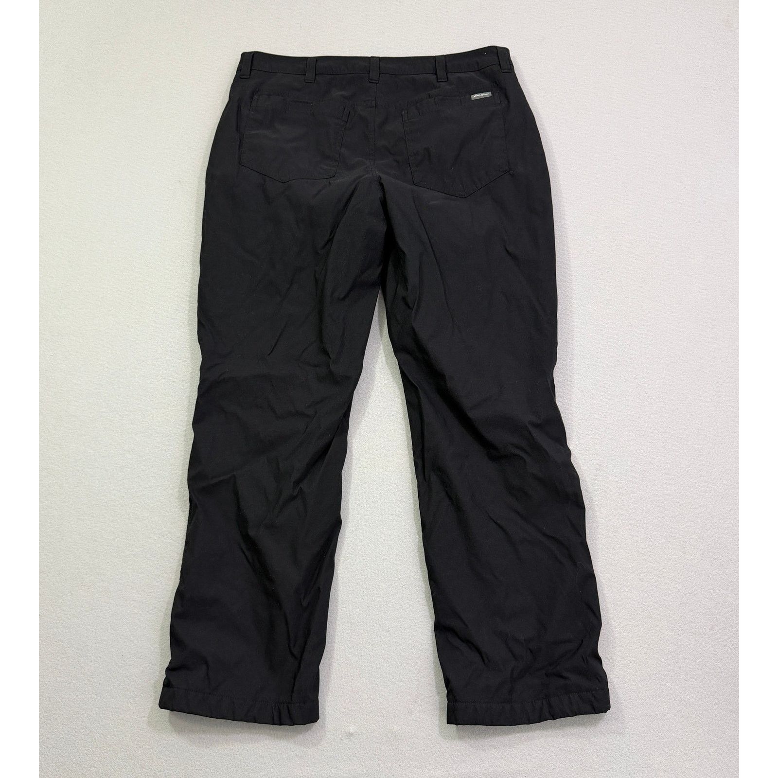 Eddie Bauer Eddie Bauer Fleece Lined Tech Pants Men's 36x30 Black Size US 36 / EU 52 - 7 Thumbnail