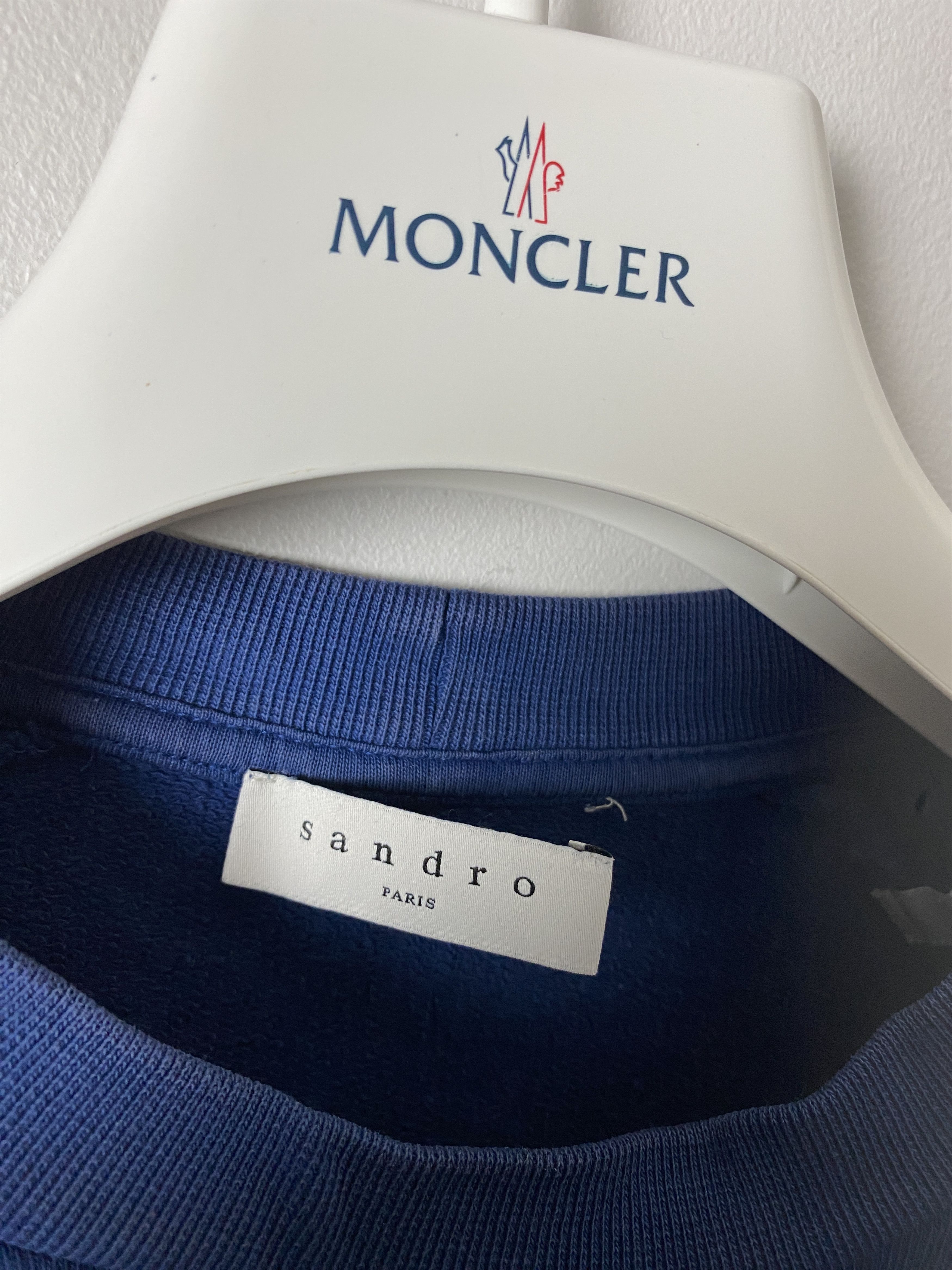 Sandro Sandro Paris big logo sweatshirt crewneck Size US S / EU 44-46 / 1 - 4 Thumbnail