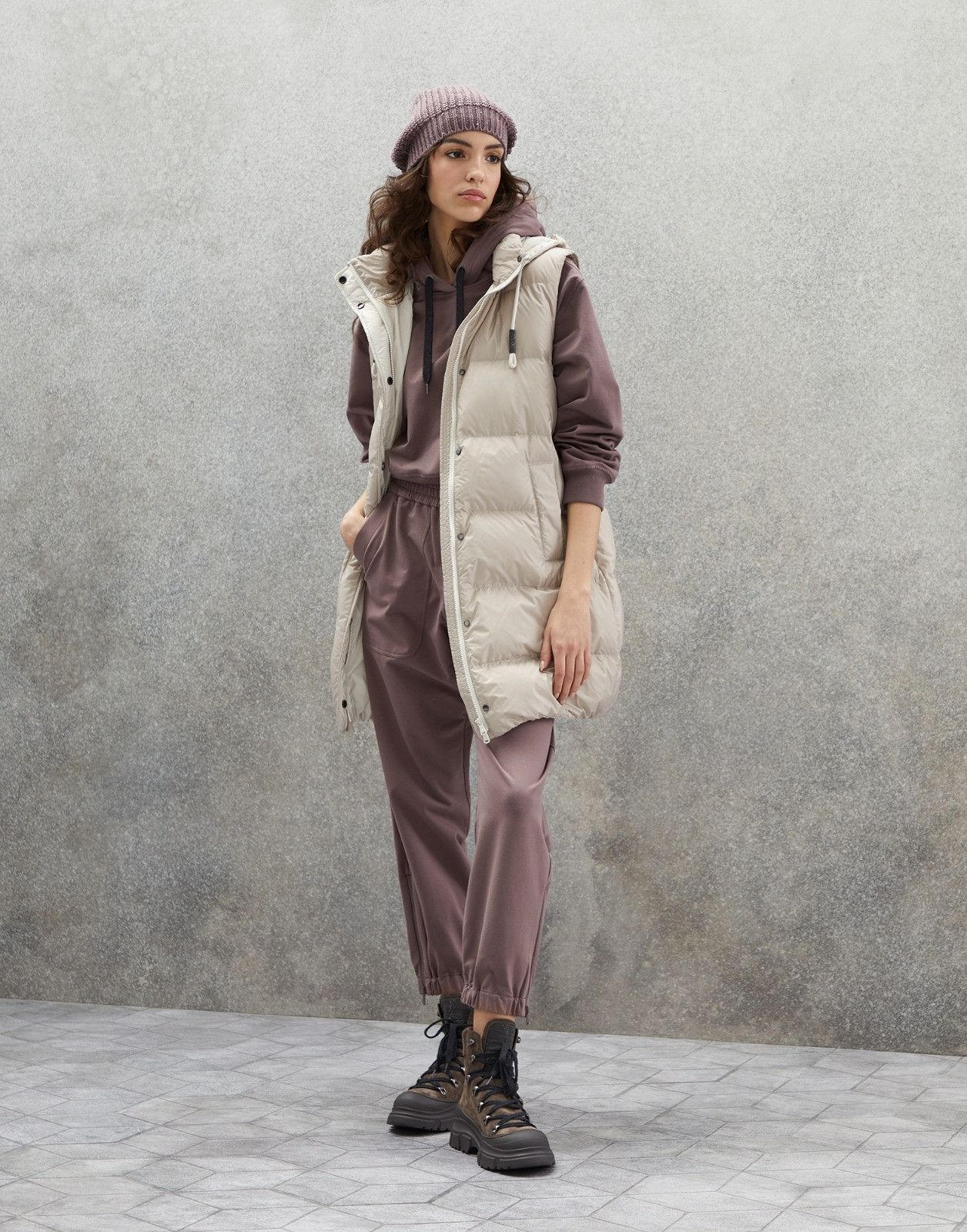 Brunello Cucinelli o1la1rc1a0325 Sweatshirt & Hoodie in Brown Size S / US 4 / IT 40 - 4 Thumbnail