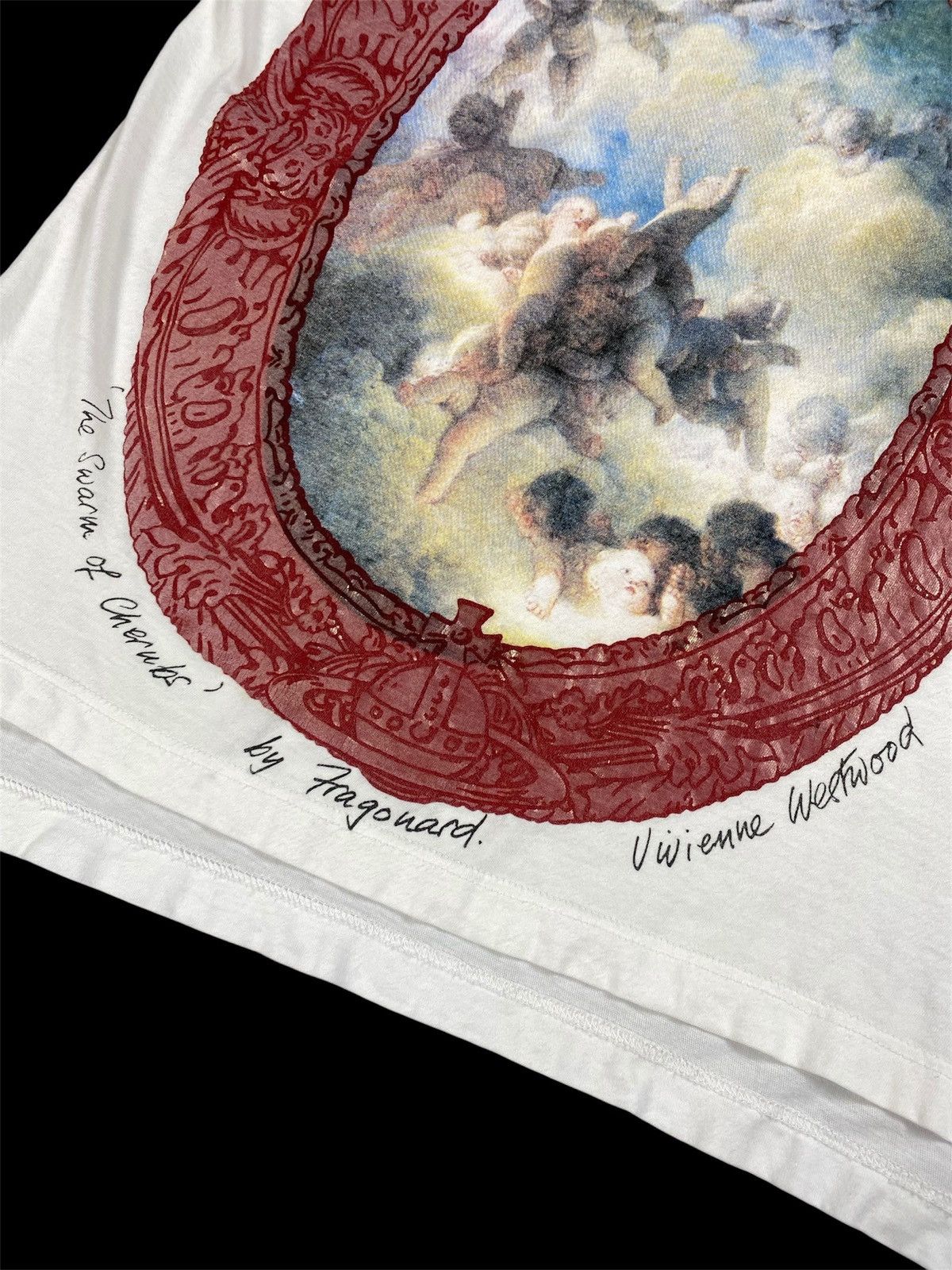 Vivienne Westwood Vintage Vivienne Westwood Swarm of Cherubs T-Shirt Size US S / EU 44-46 / 1 - 6 Thumbnail