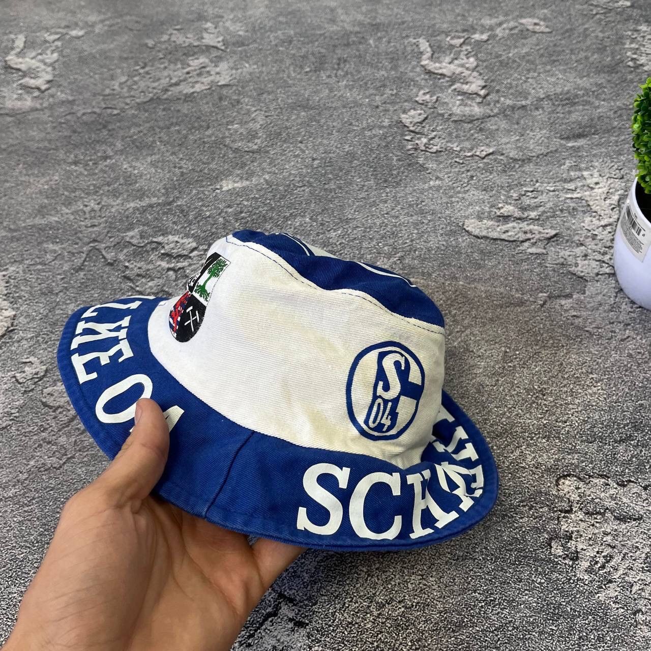 Vintage Vintage Fc Schalke 04 Fischerhut Fischemutze Anglerhut Size ONE SIZE - 5 Thumbnail