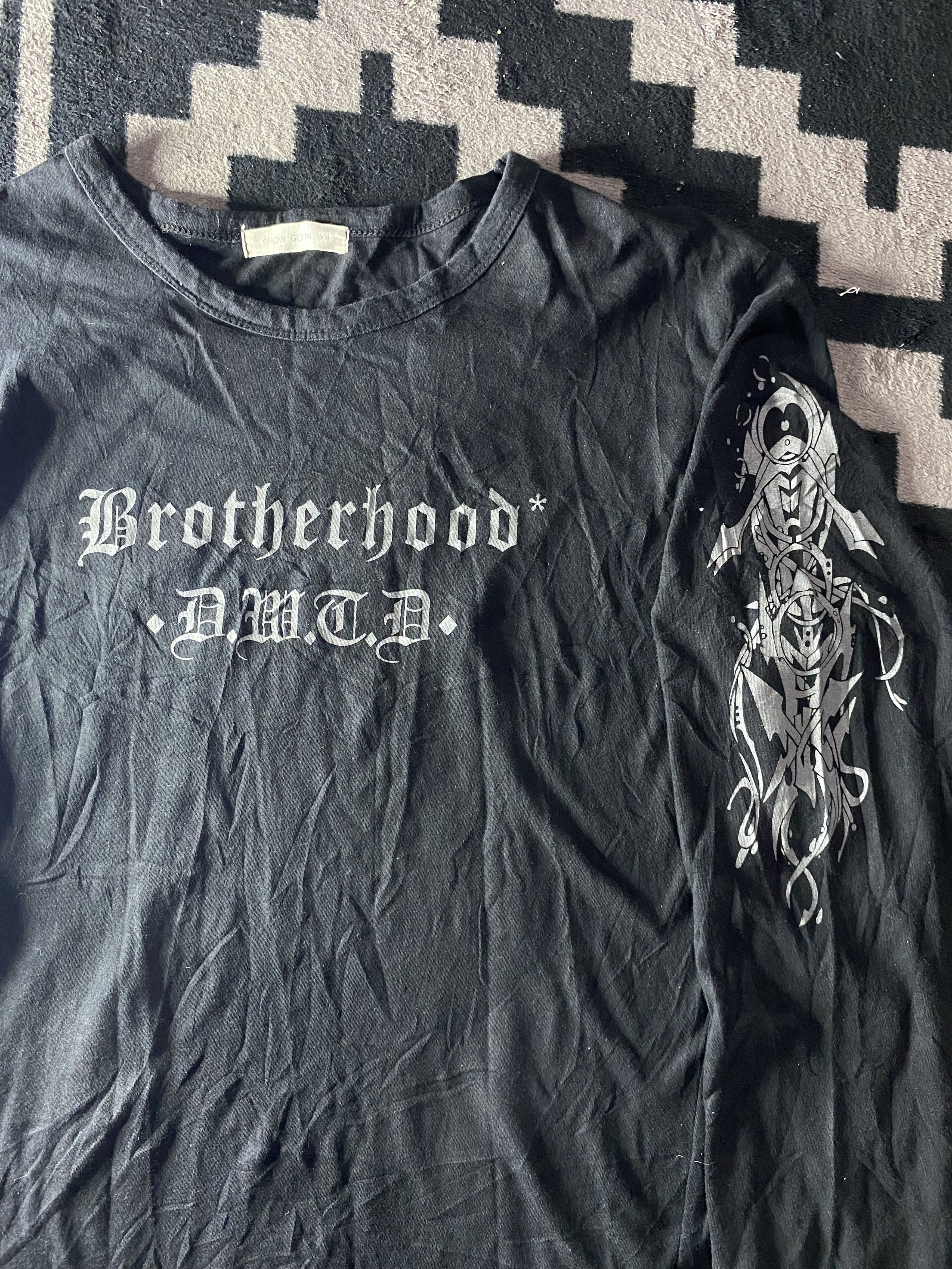 If Six Was Nine × Japanese Brand × Le Grande Bleu (L.G.B.) Japanese brotherhood poem style longsleeve Size US M / EU 48-50 / 2 - 3 Thumbnail