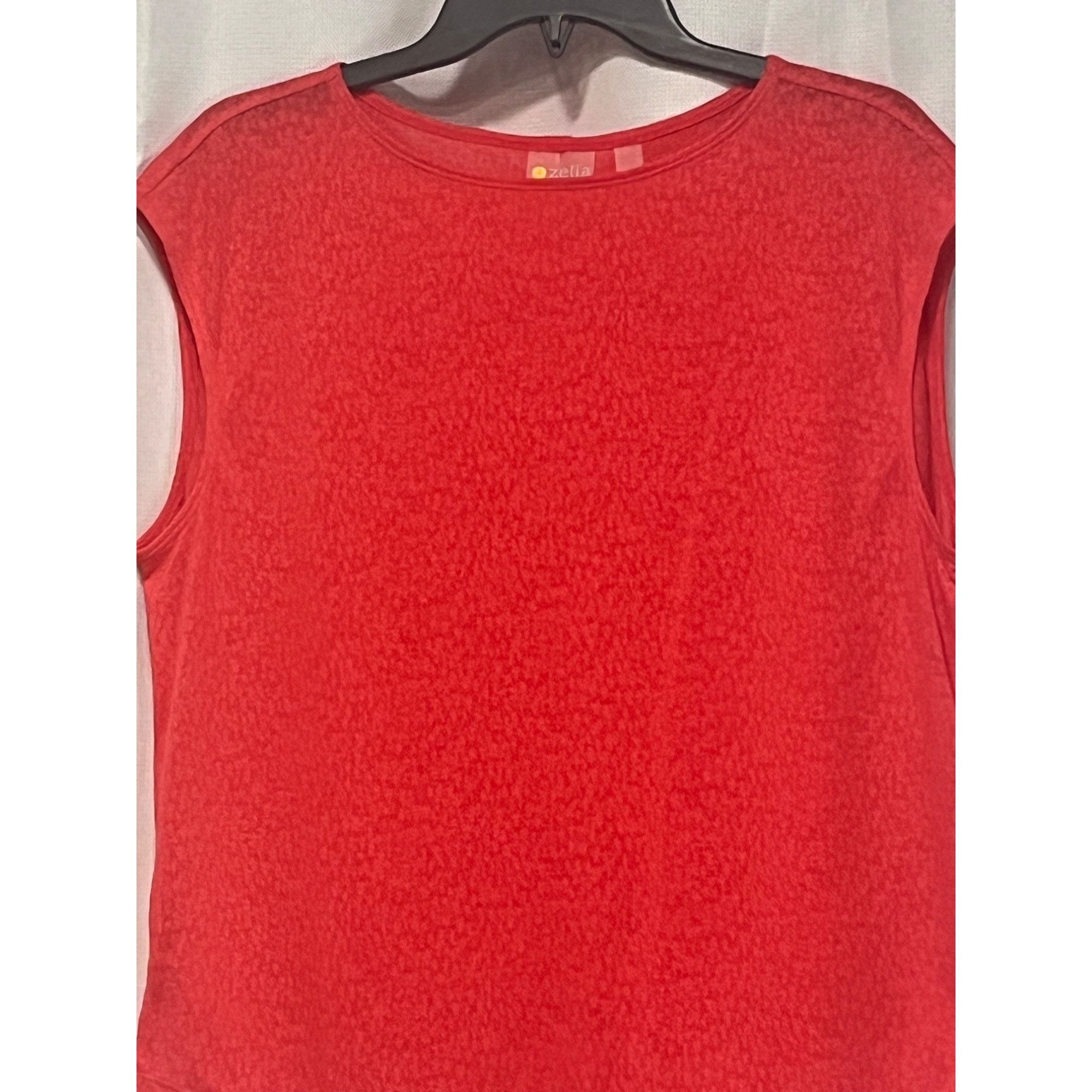Other Zella Burnout High-Low Tank Top, Coral Red, Sz. S Size S / US 4 / IT 40 - 6 Thumbnail