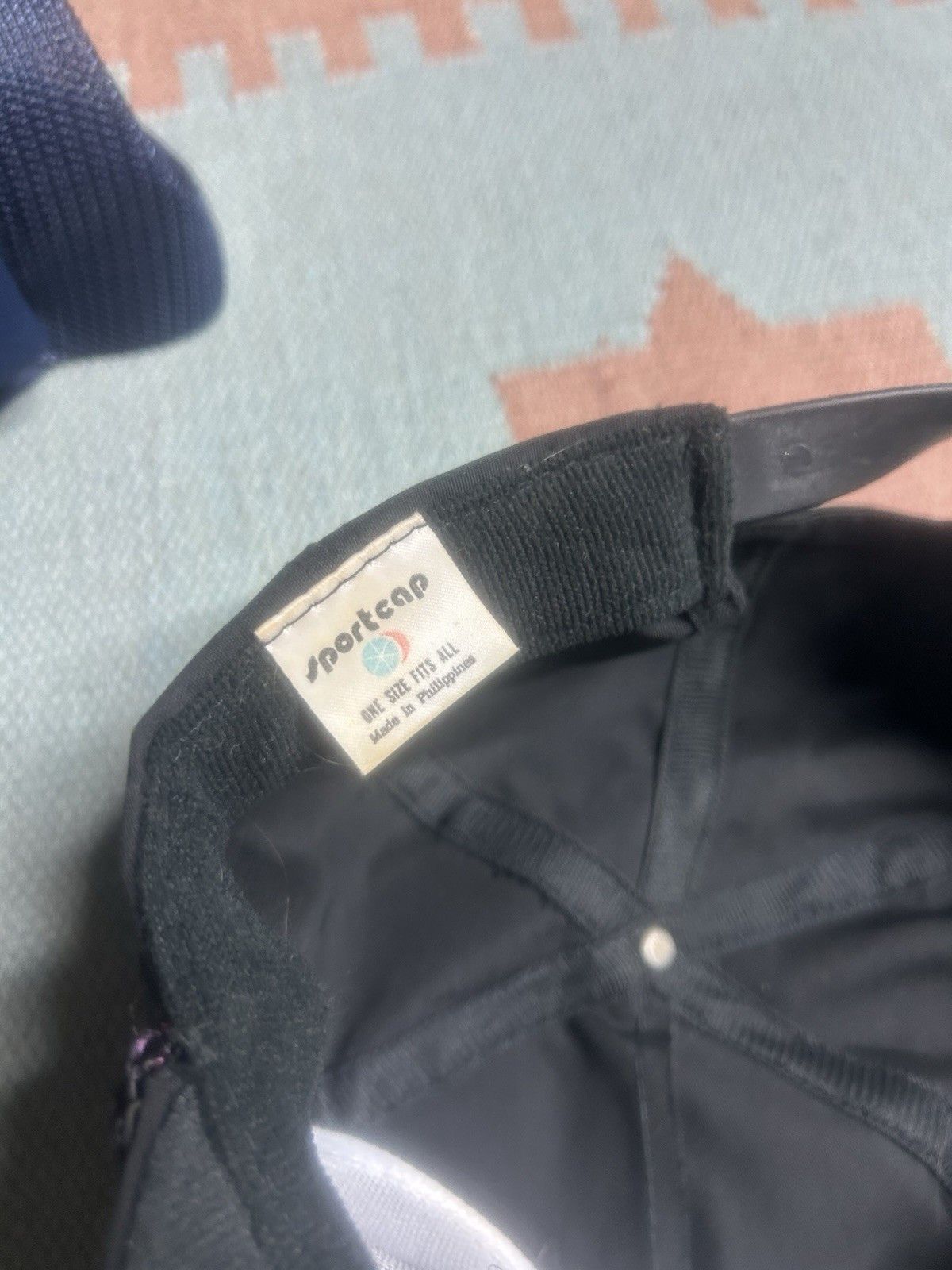 Vintage Vtg Strapback hat pacific pride gas embroidered black fuel Size ONE SIZE - 7 Thumbnail